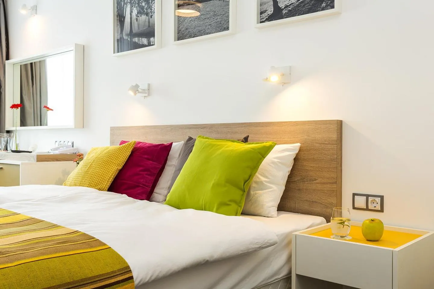 Bed in Hotel Compliment