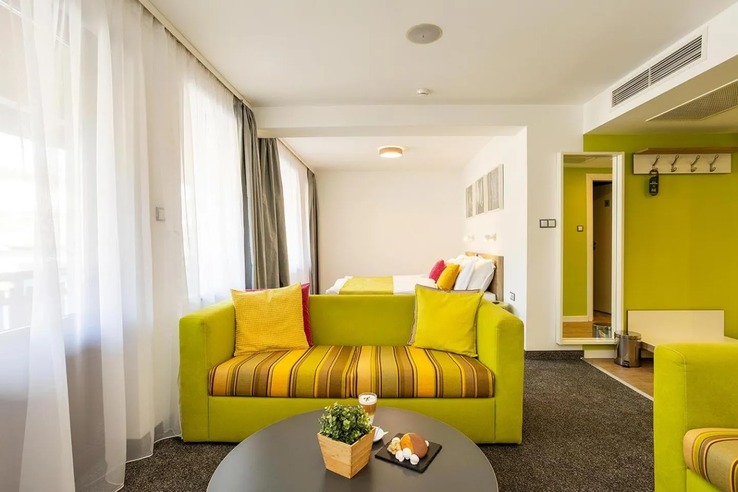 Bed in Hotel Compliment
