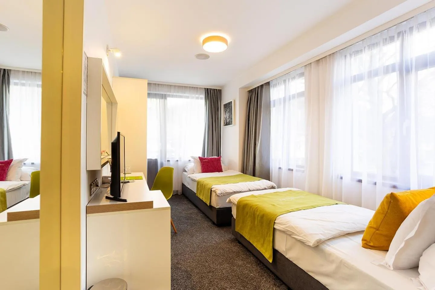 Bed in Hotel Compliment