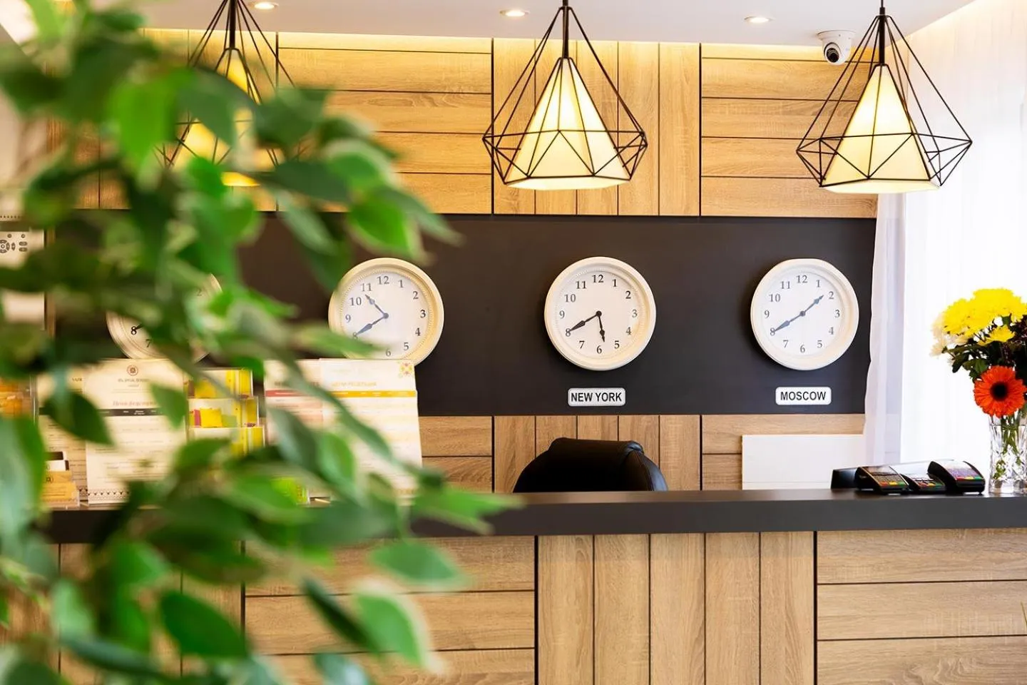 Lobby or reception in Hotel Compliment