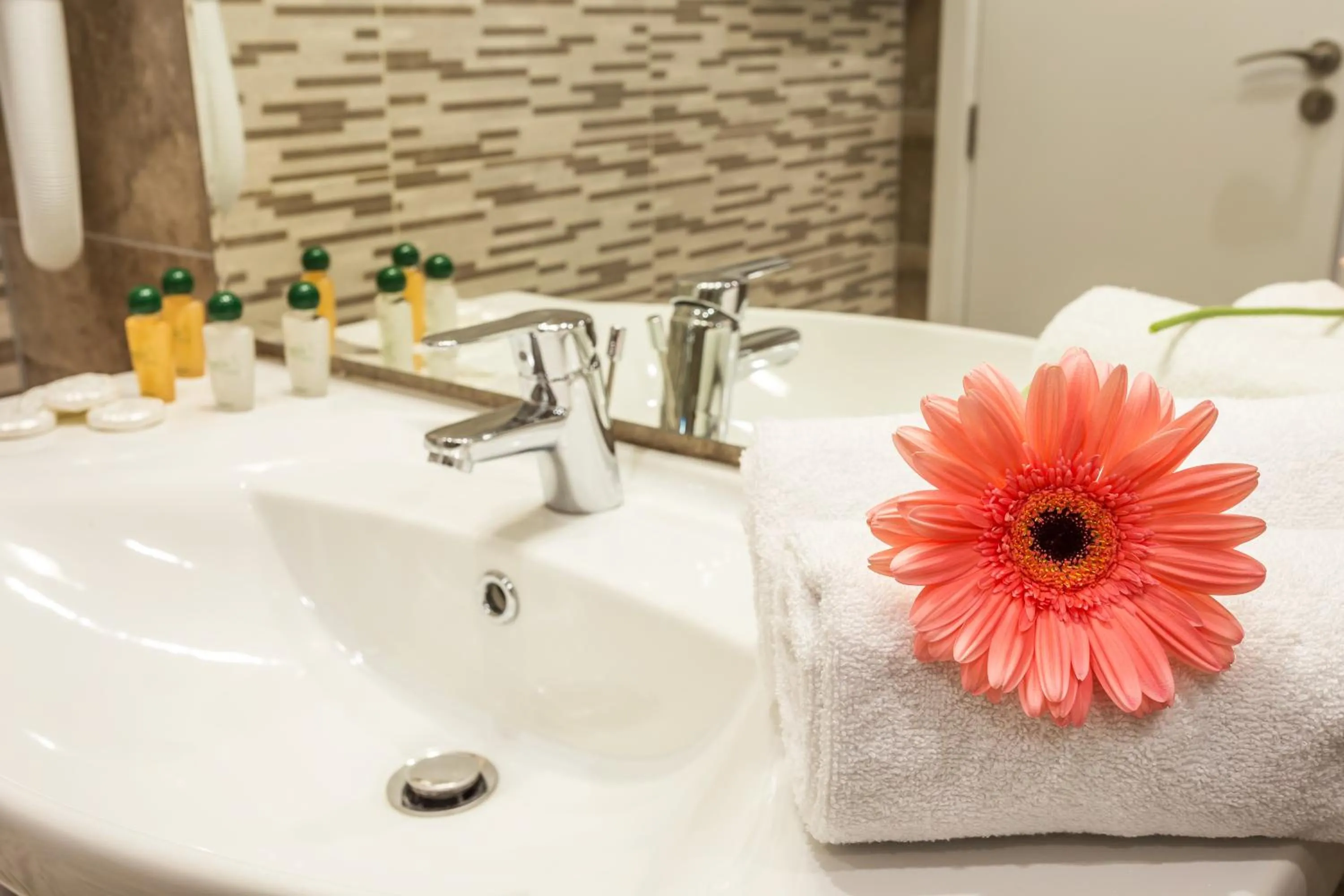 Shower in Hotel Compliment