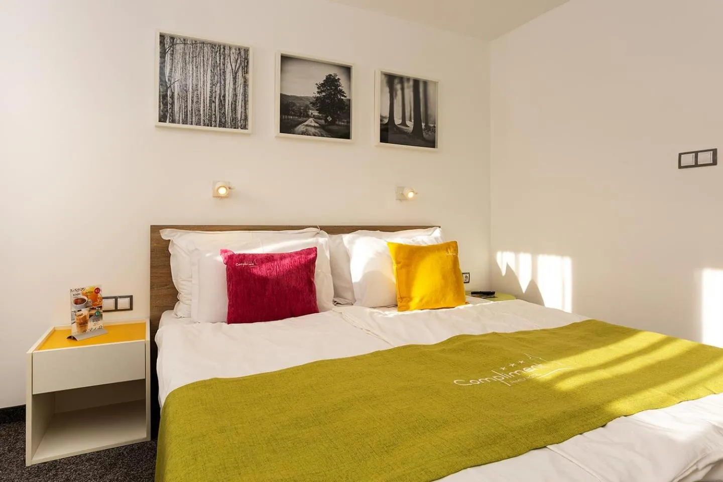 Bed in Hotel Compliment