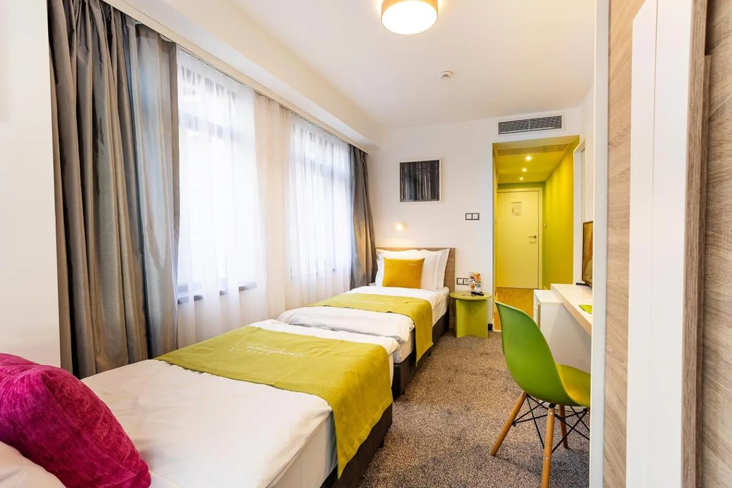 Bed in Hotel Compliment