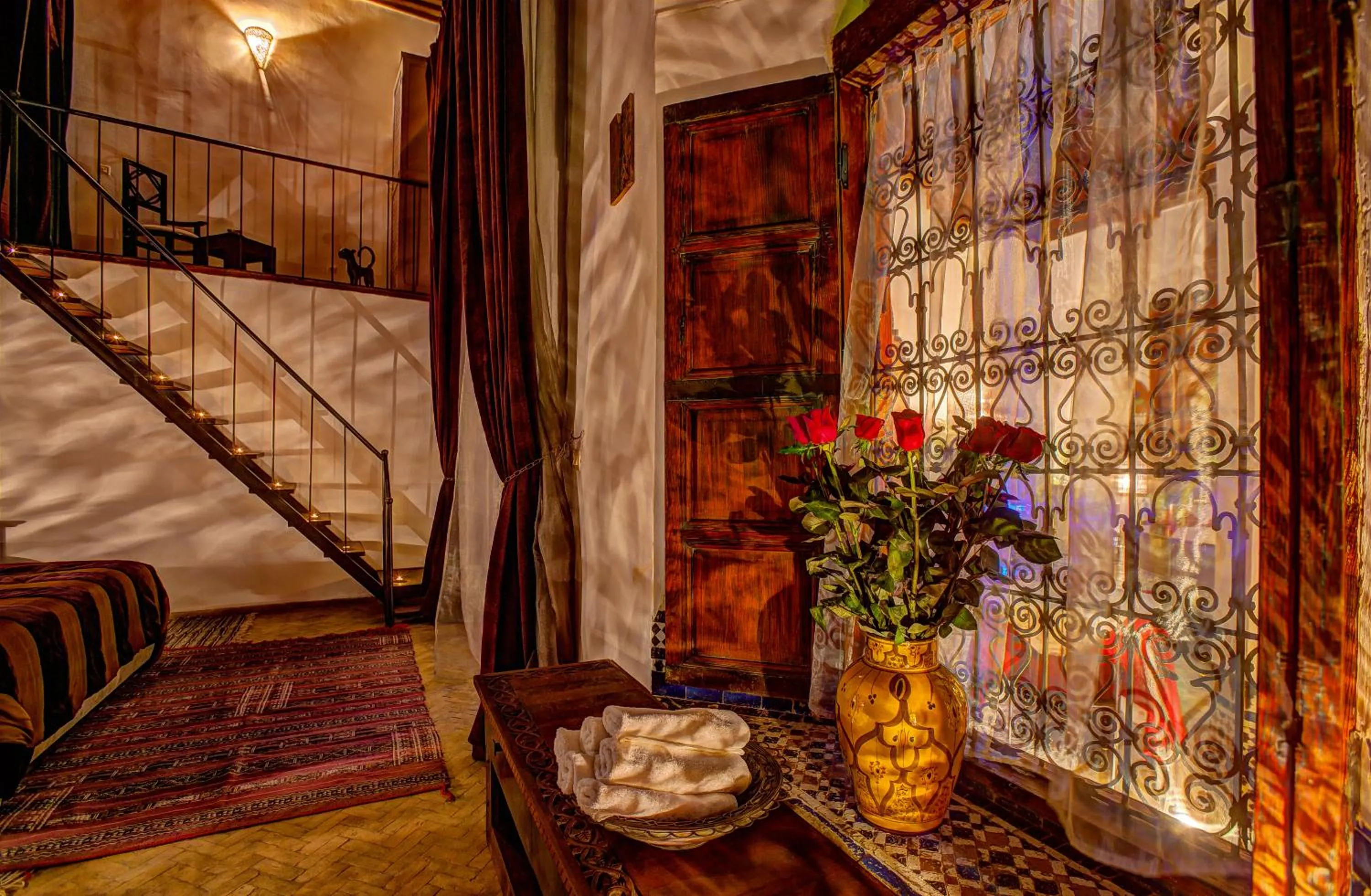 Decorative detail in Riad Almaz