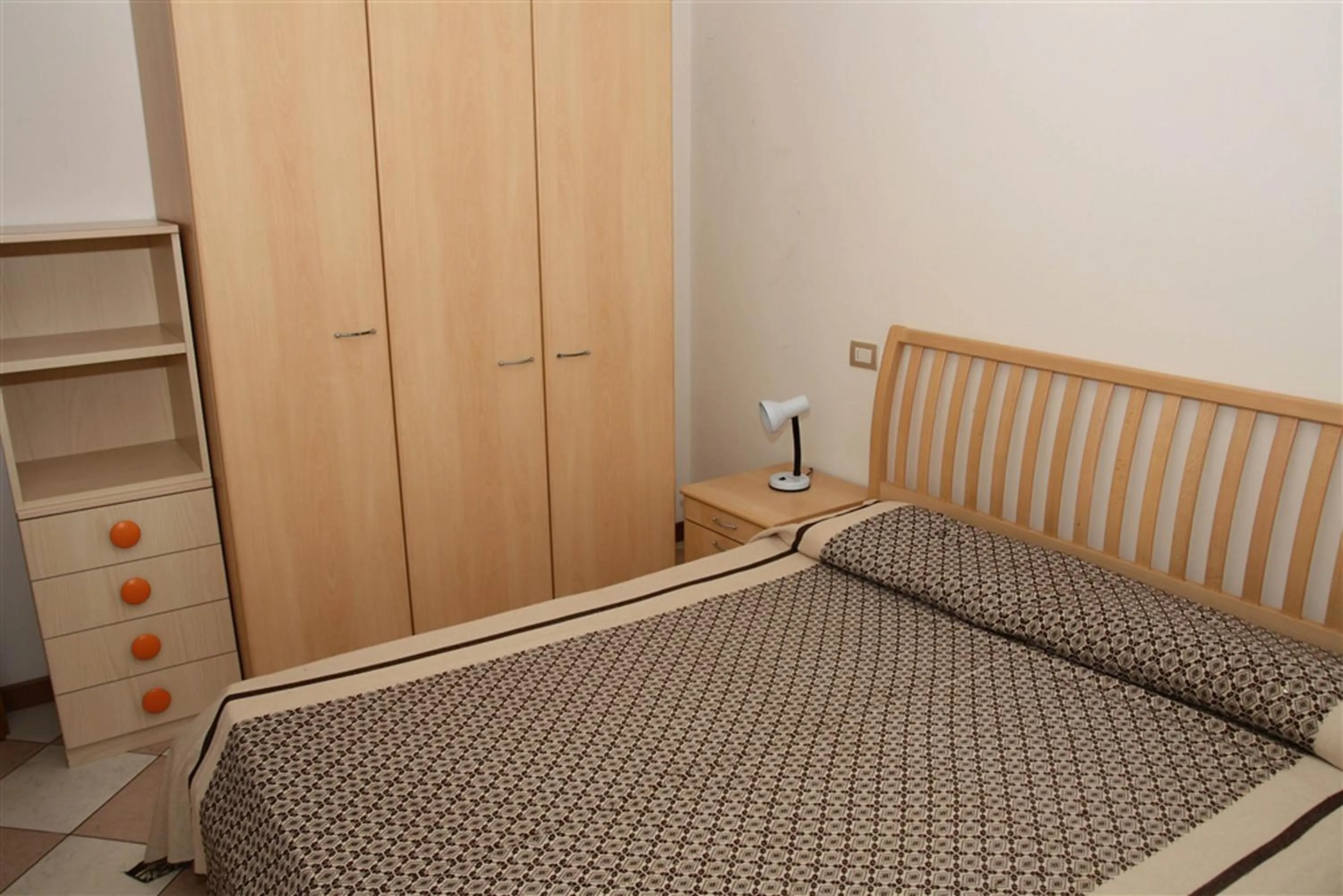 Bedroom, Bed in Family Apartments Residence Trieste