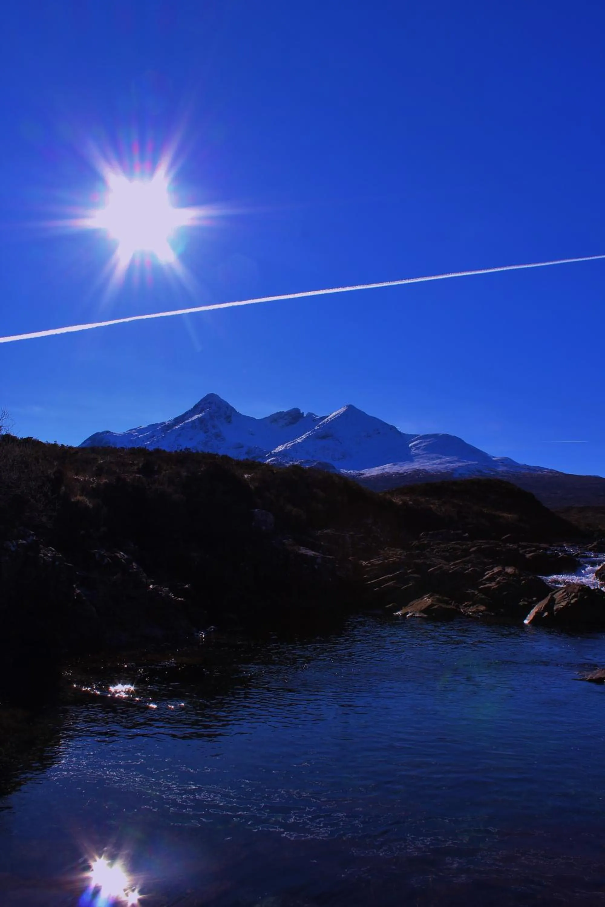 Natural landscape in Sligachan Hotel