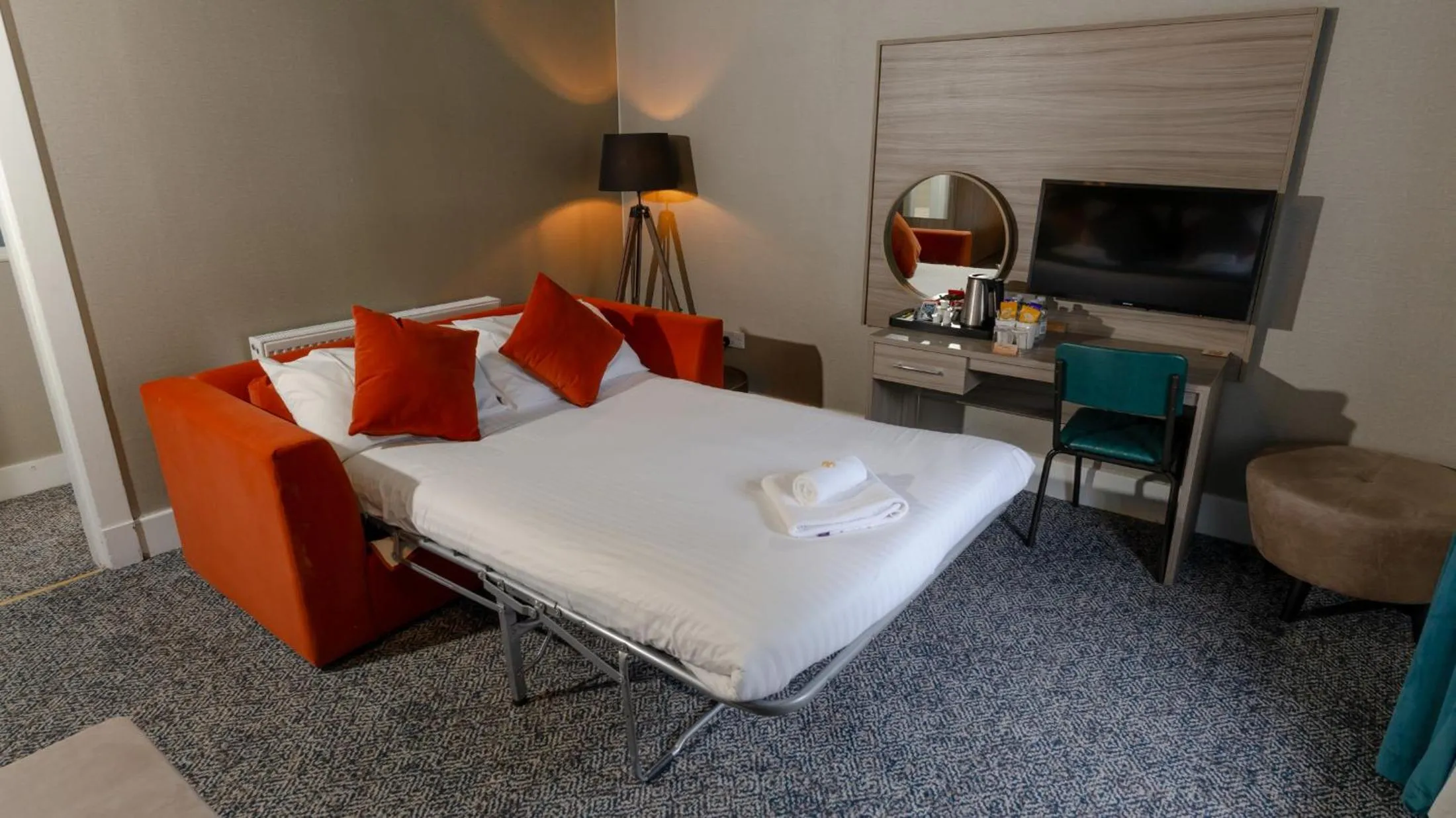 Bed in Sligachan Hotel