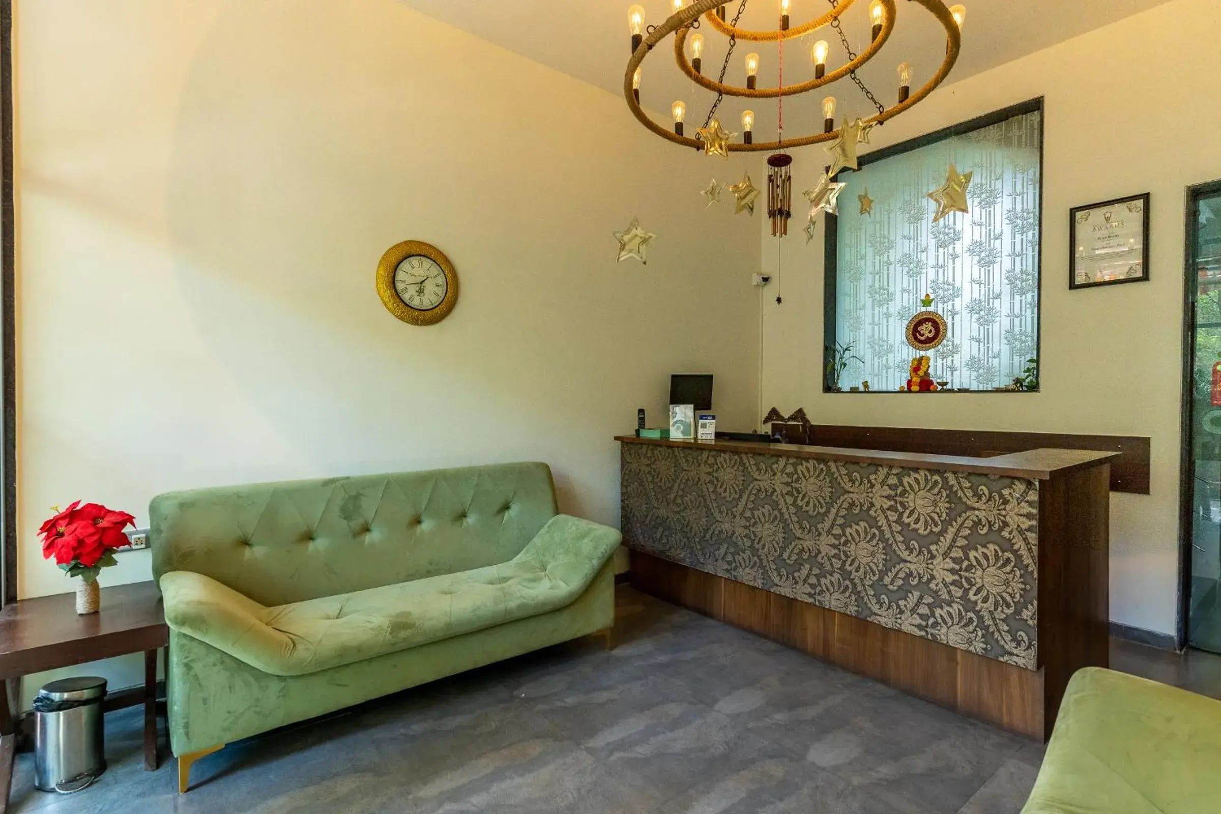 Lobby or reception in Zense Candolim Lobby or reception in Zense Candolim