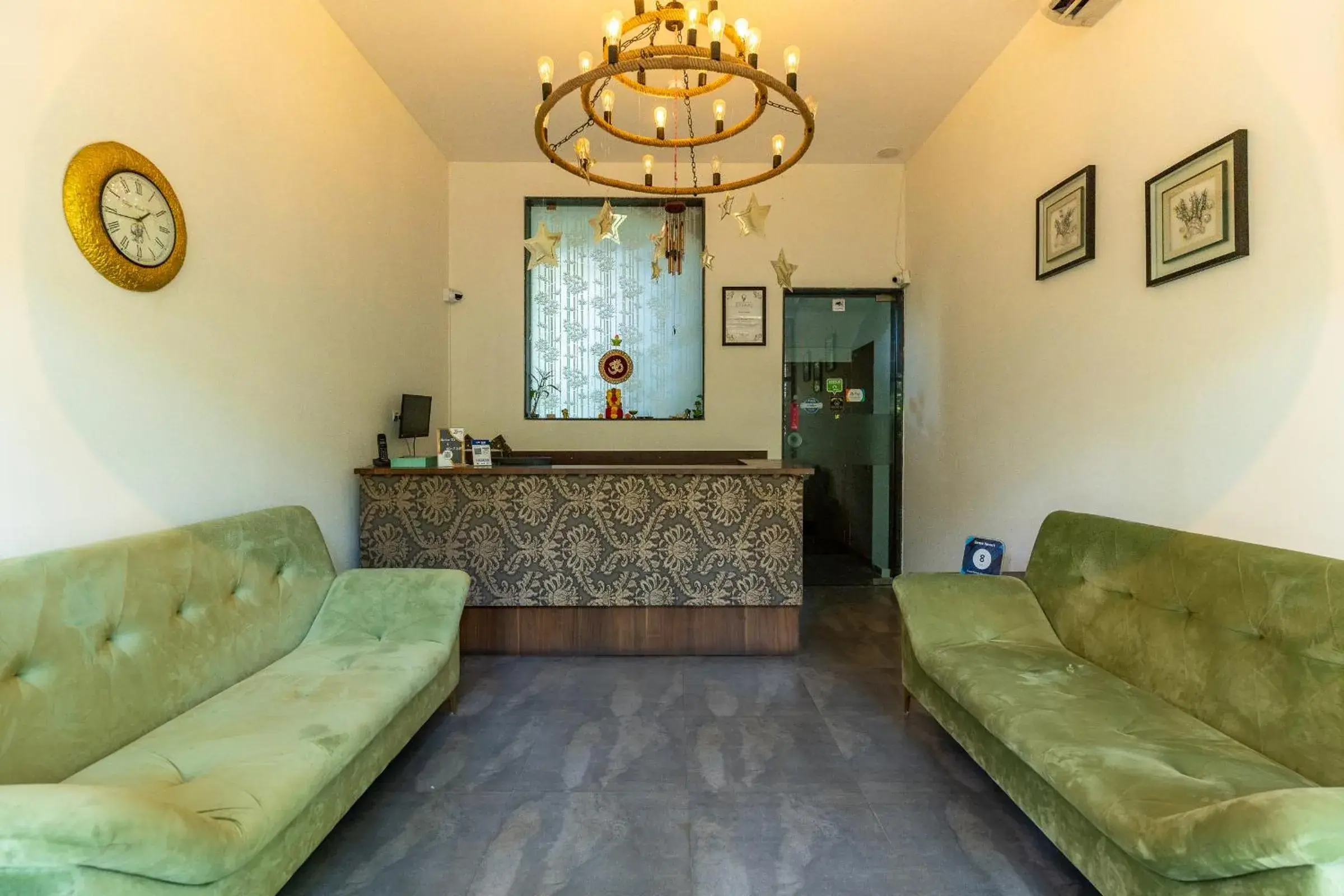 Lobby or reception in Zense Candolim Lobby or reception in Zense Candolim