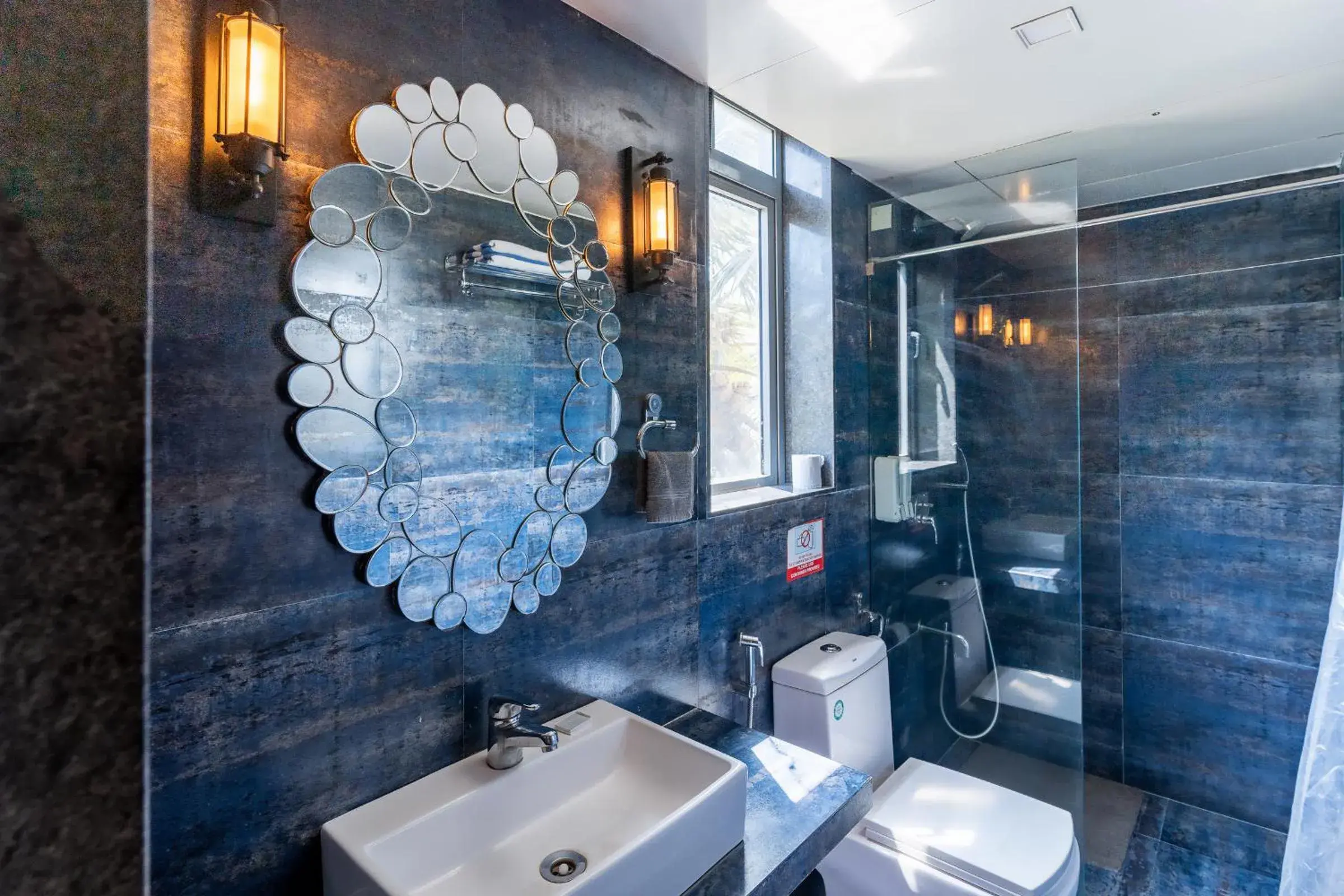 Bathroom in Zense Candolim Bathroom in Zense Candolim