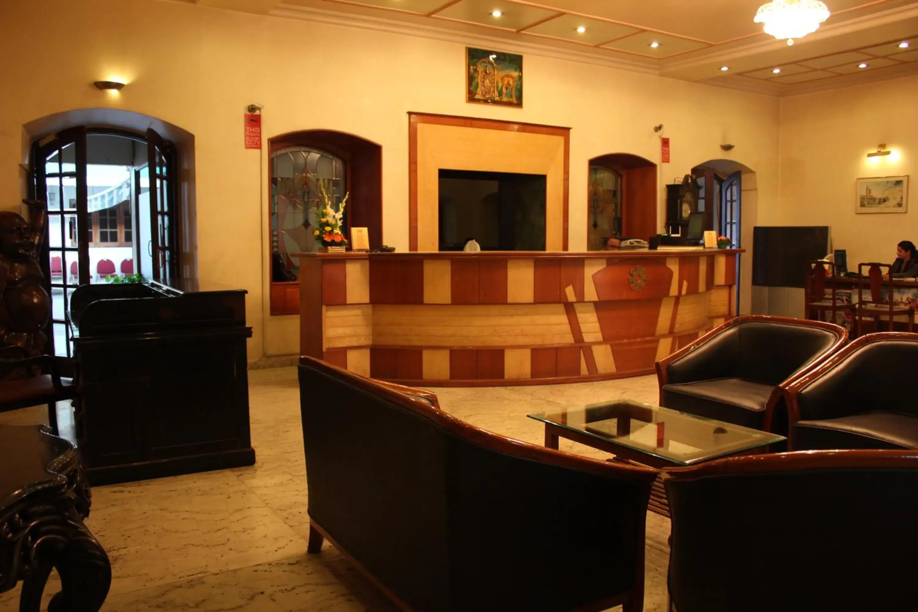 Lobby or reception in Hotel Ritz Lobby or reception in Hotel Ritz