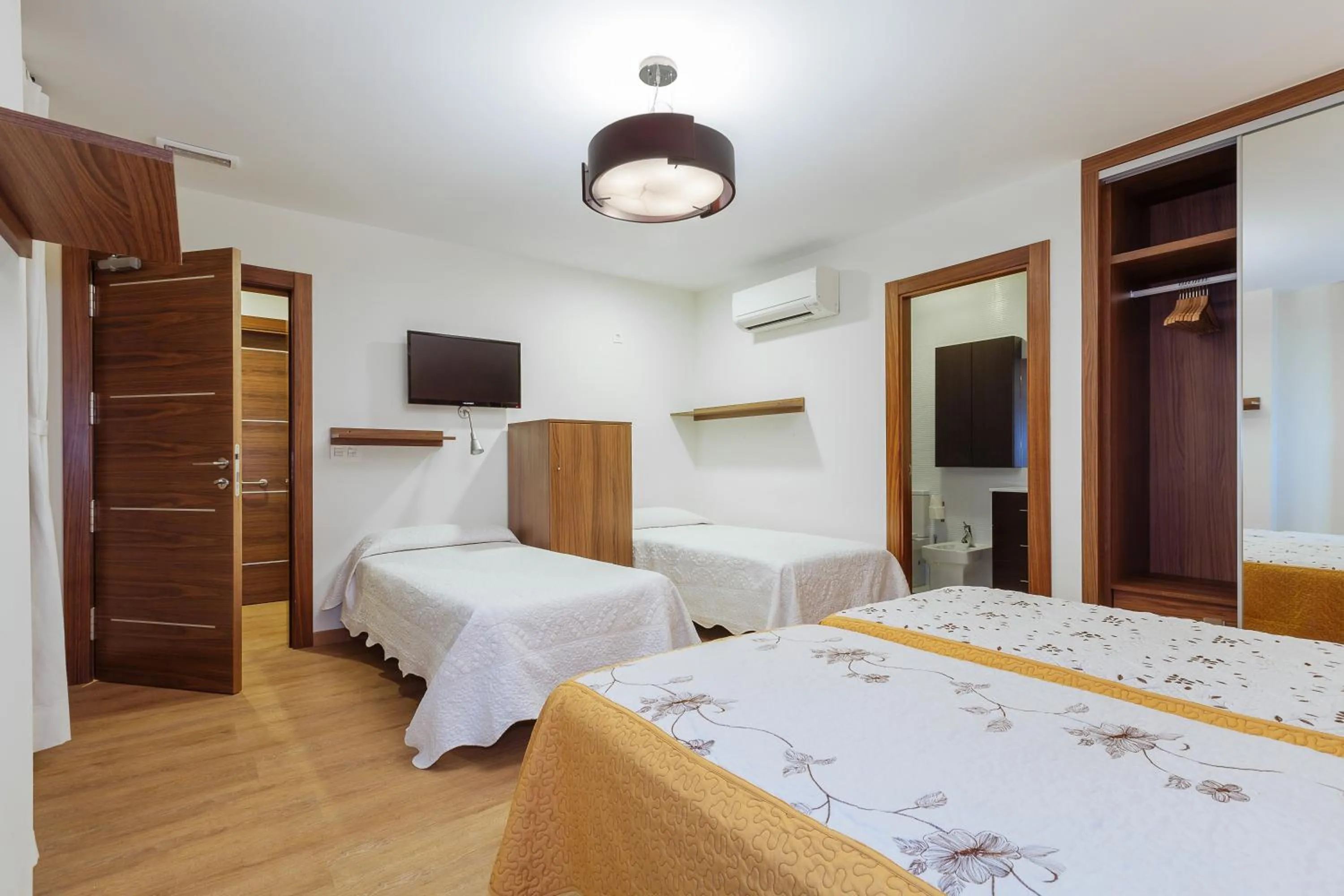 Decorative detail, Bed in Hostal Arriola