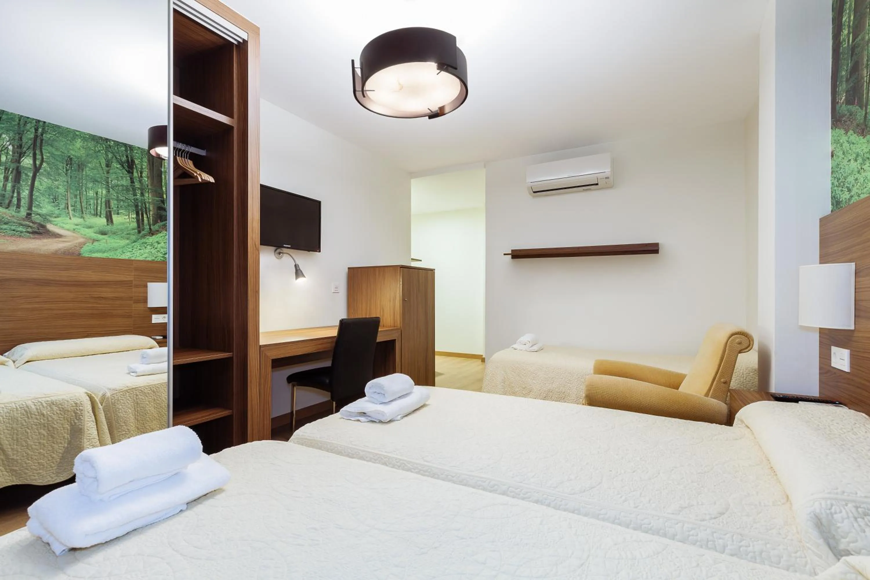 Decorative detail, Bed in Hostal Arriola