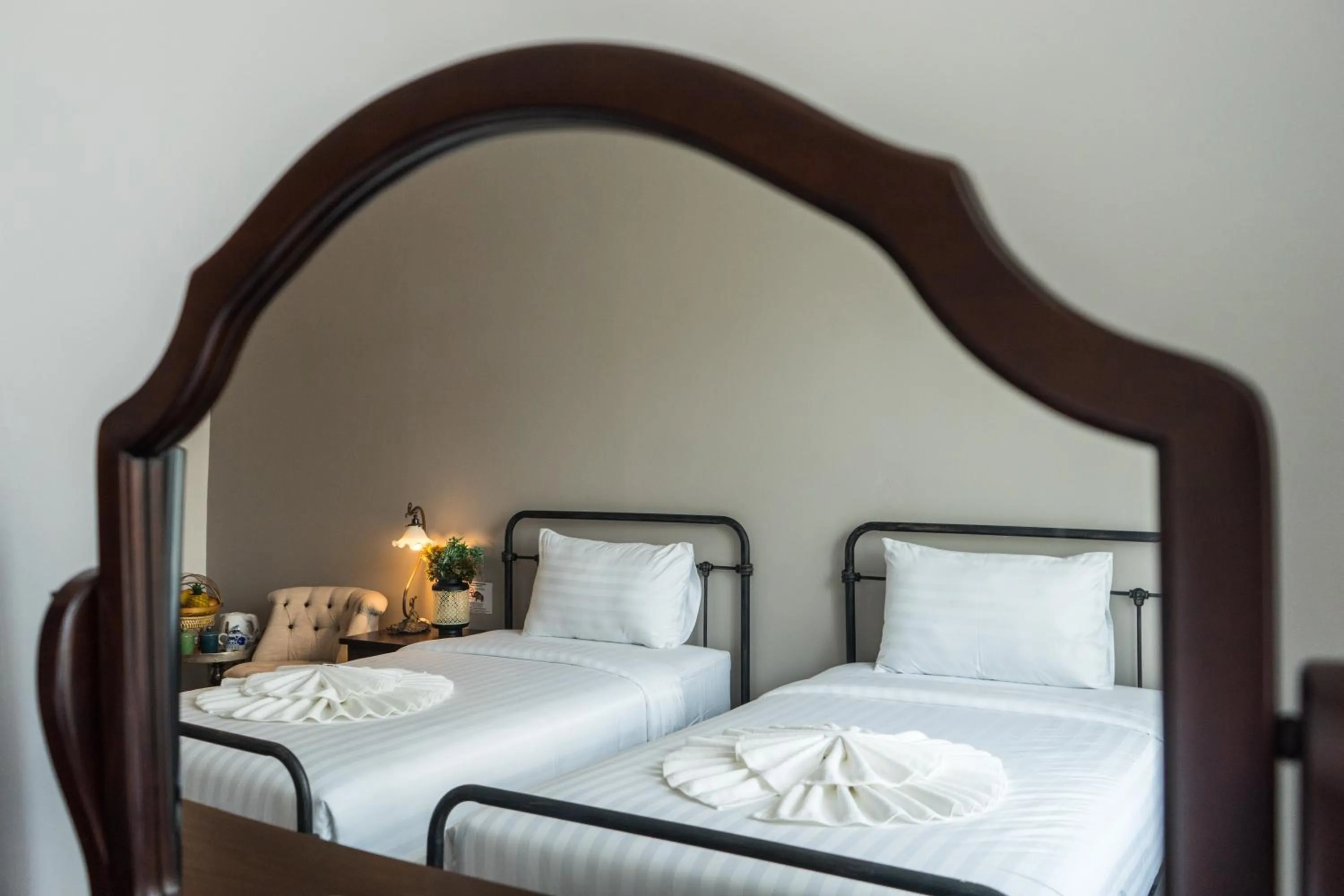 Decorative detail, Bed in See You Soon, Chiang Mai