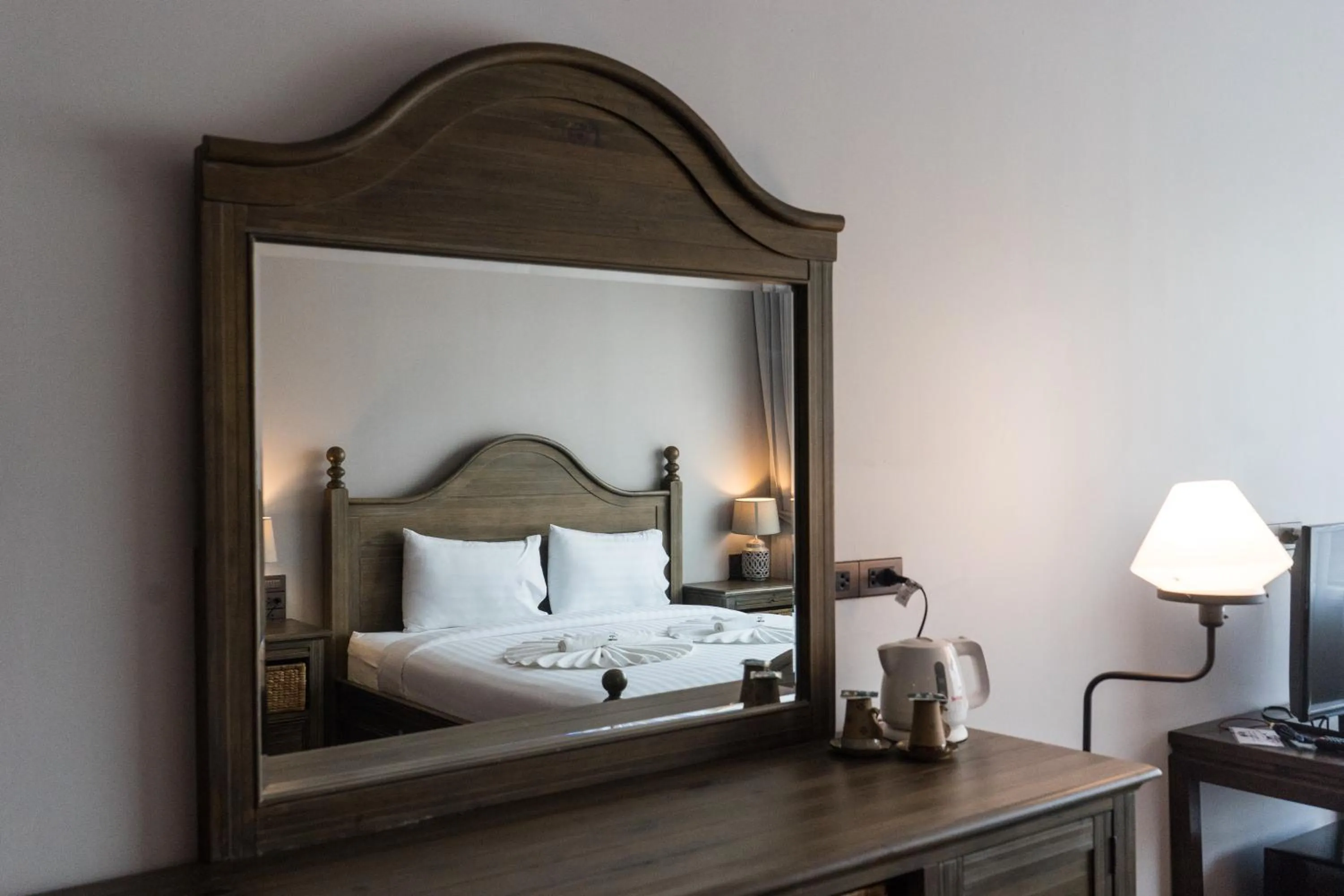 Decorative detail, Bed in See You Soon, Chiang Mai