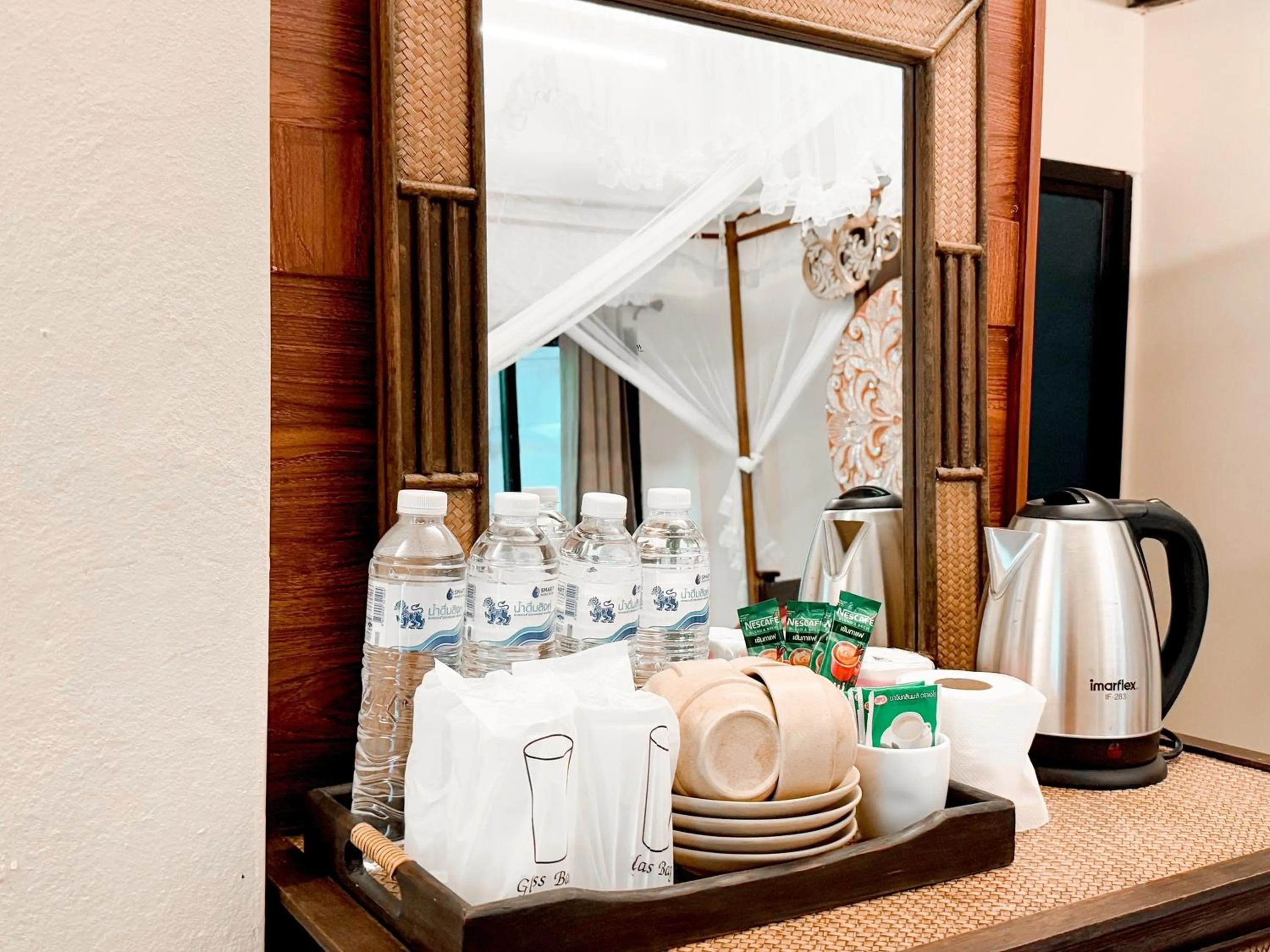 Coffee/tea facilities in Monfai Culture House