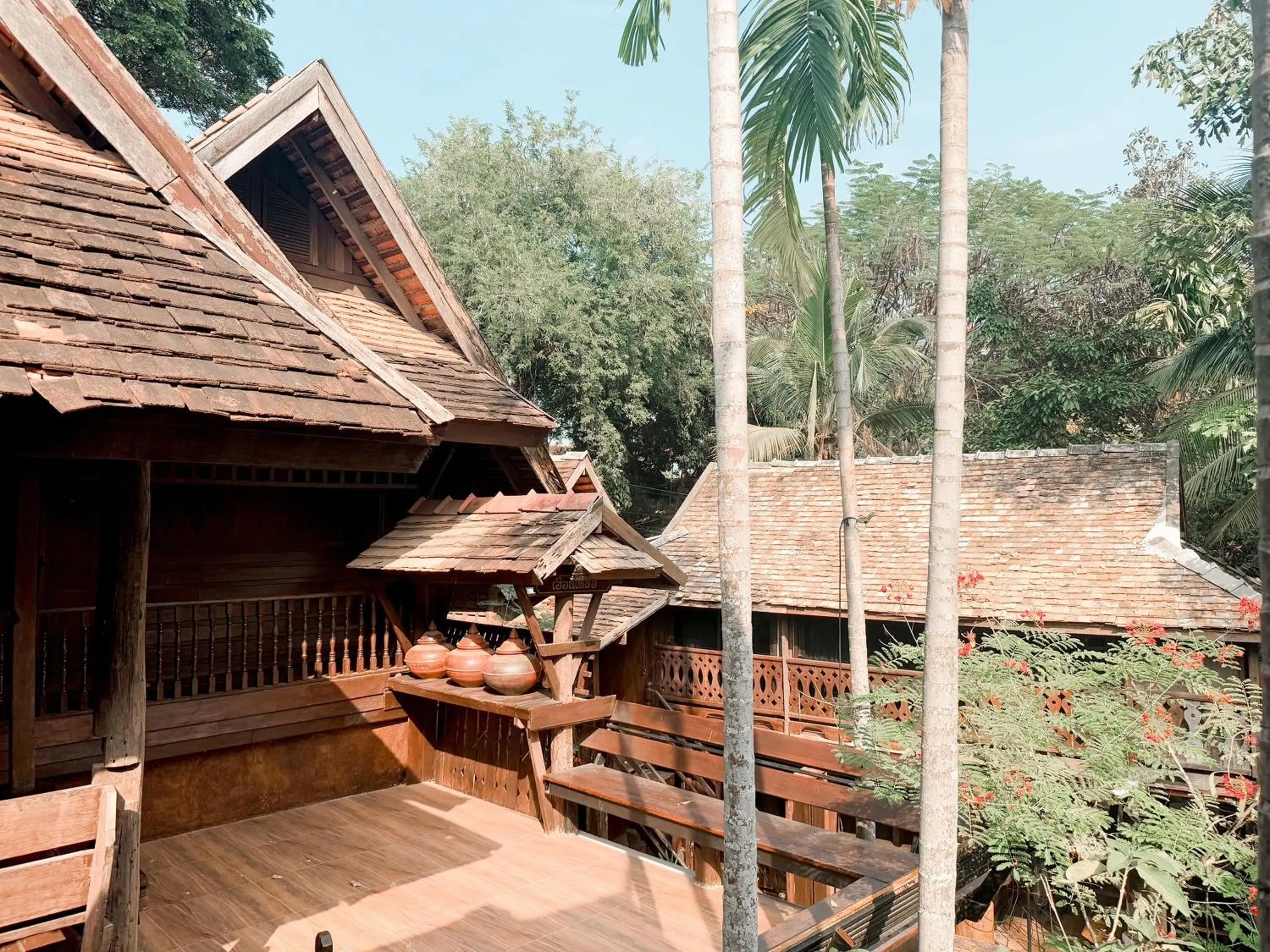 Balcony/Terrace in Monfai Culture House