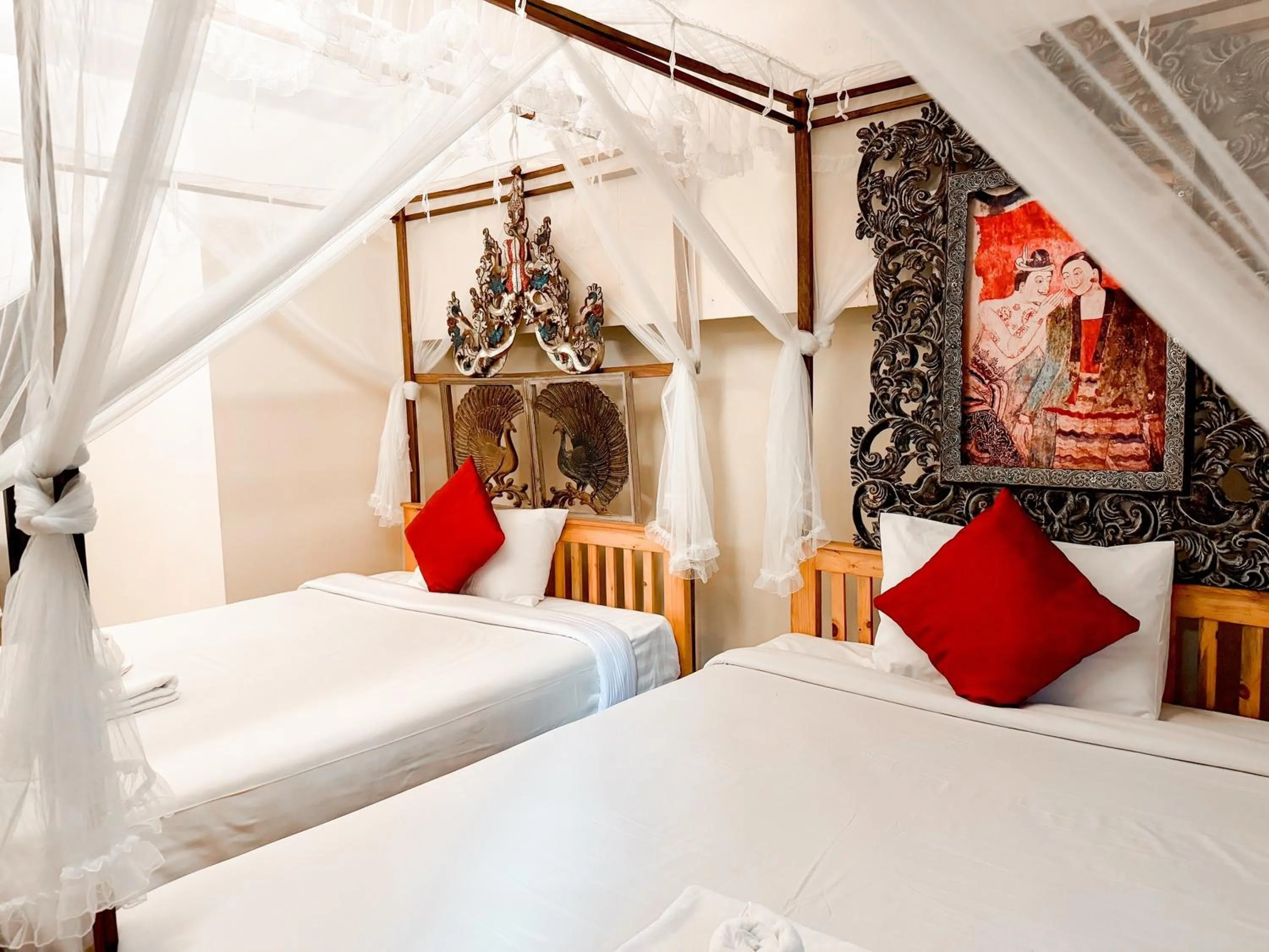 Bed in Monfai Culture House