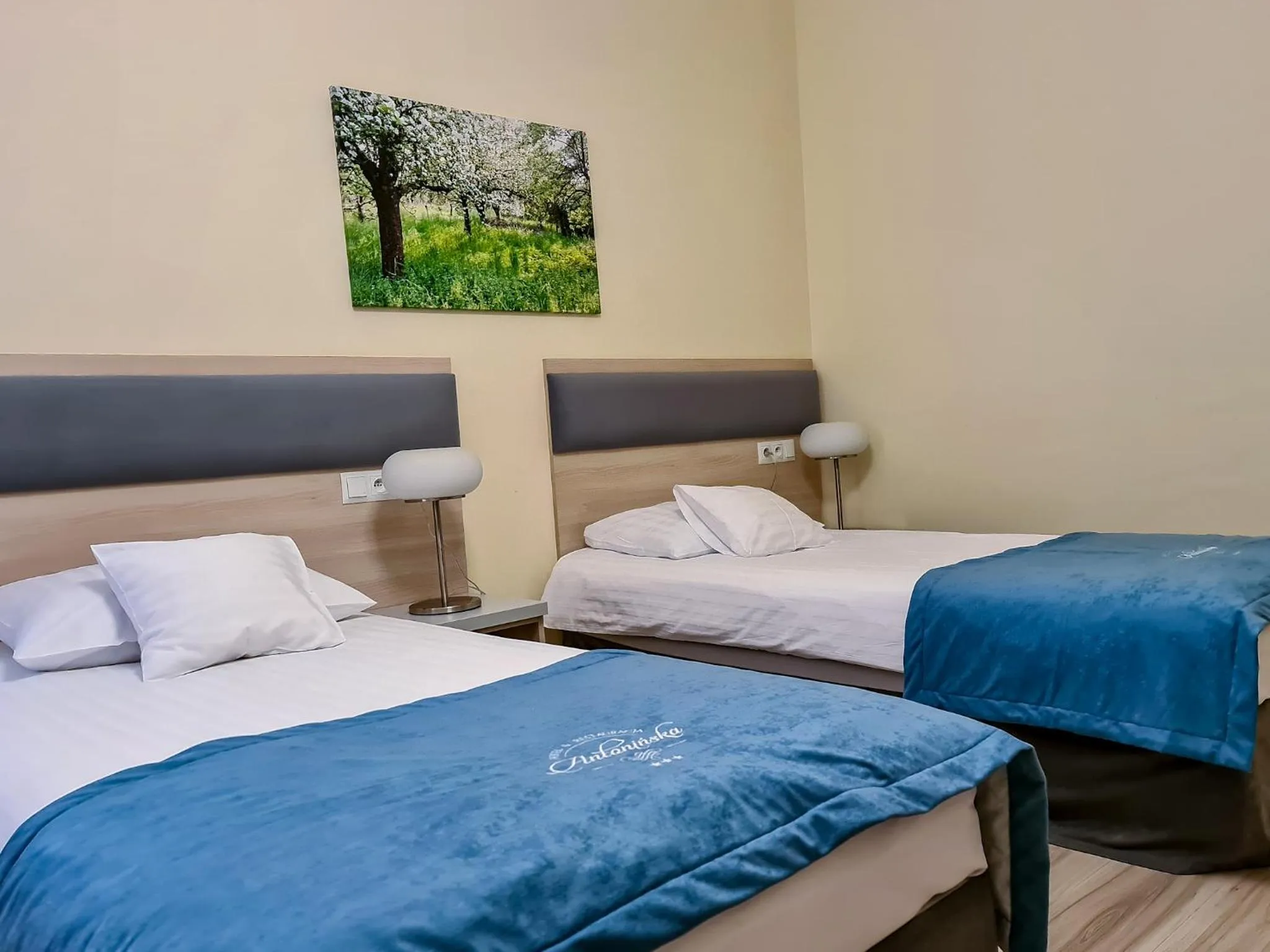 Bed in Antonińska Hotel & Apartamenty