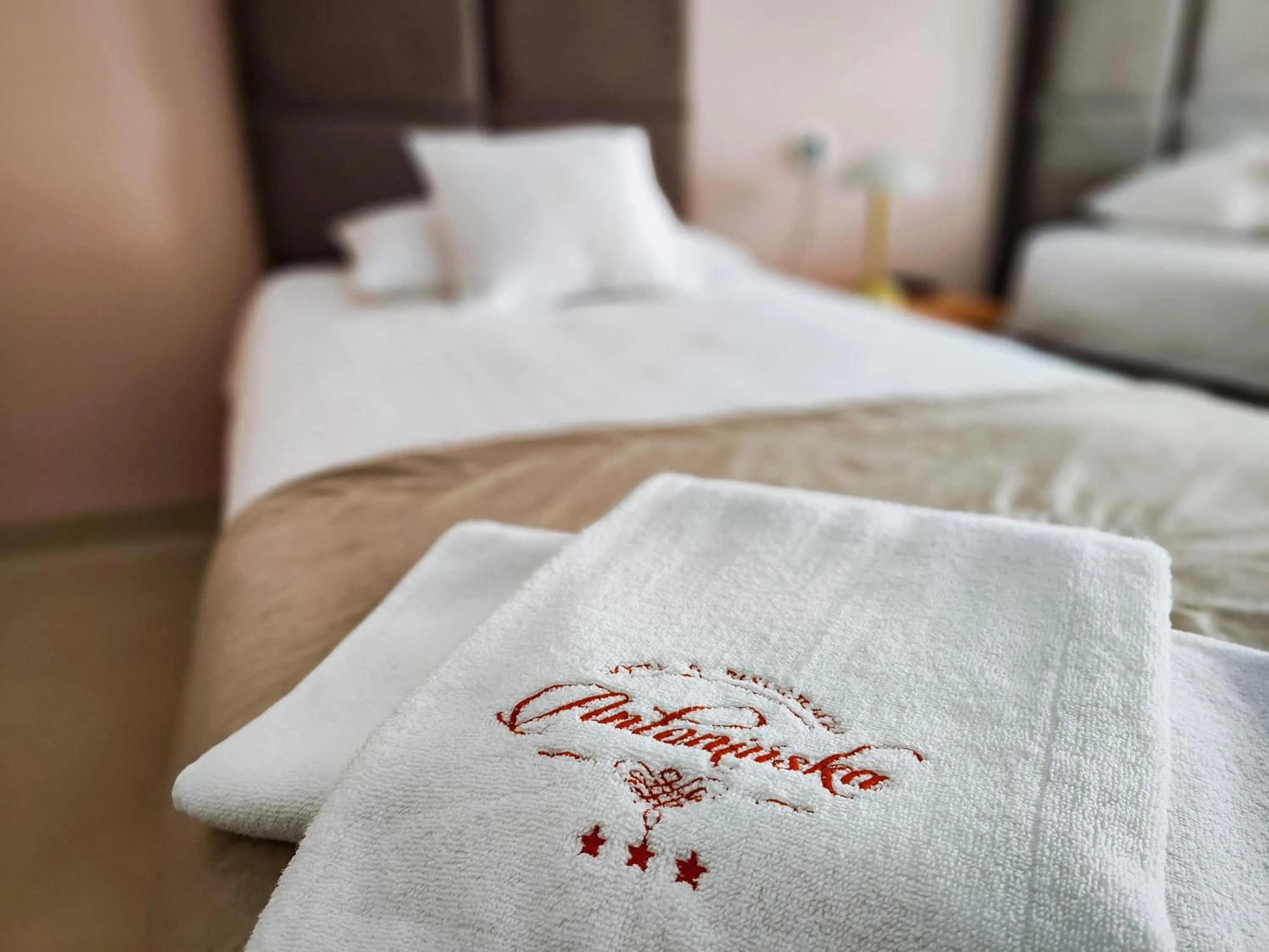 Bed in Antonińska Hotel & Apartamenty