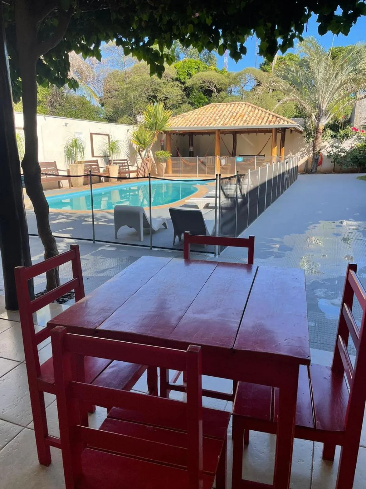 Patio in Hotel Jardim