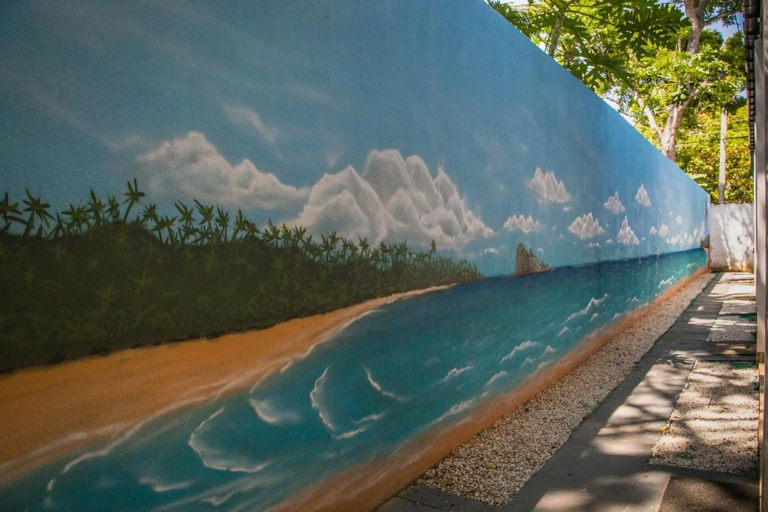 Facade/entrance in Hostel First Mirissa Facade/entrance in Hostel First Mirissa