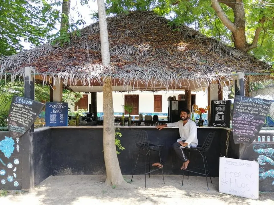 Restaurant/places to eat in Hostel First Mirissa