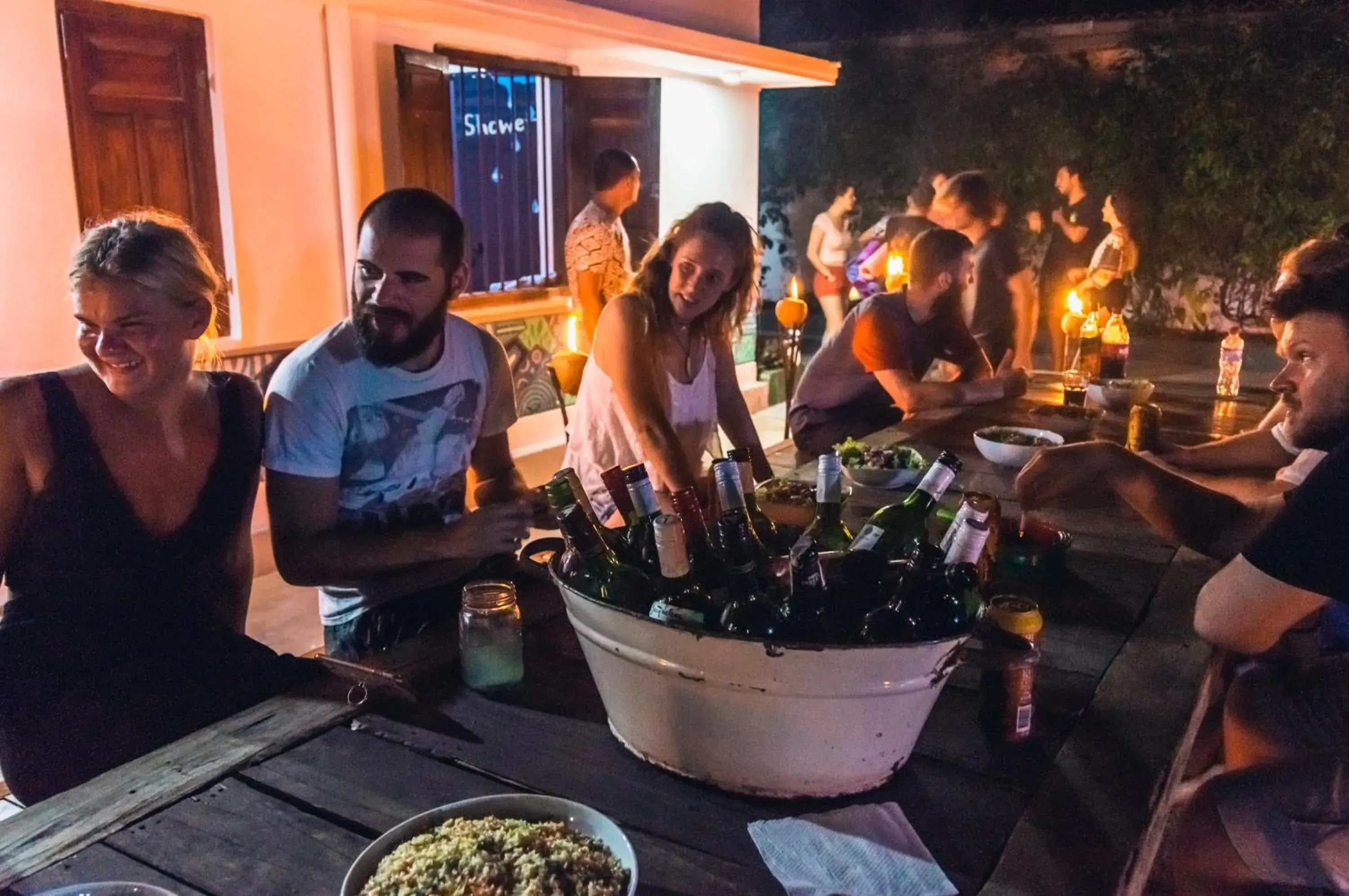 People in Hostel First Mirissa People in Hostel First Mirissa