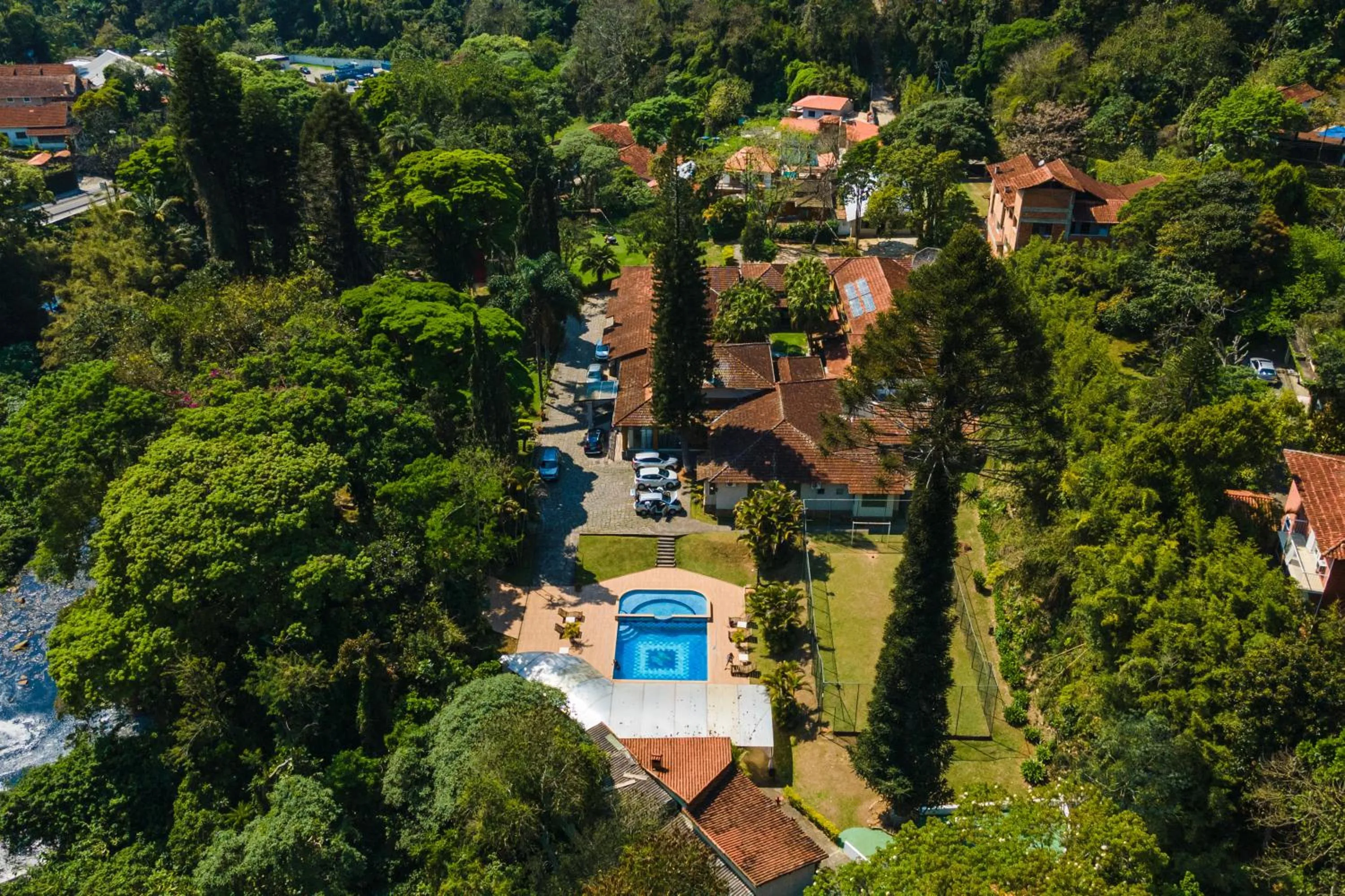 Bird's eye view in Hotel Vila Bavária Petrópolis