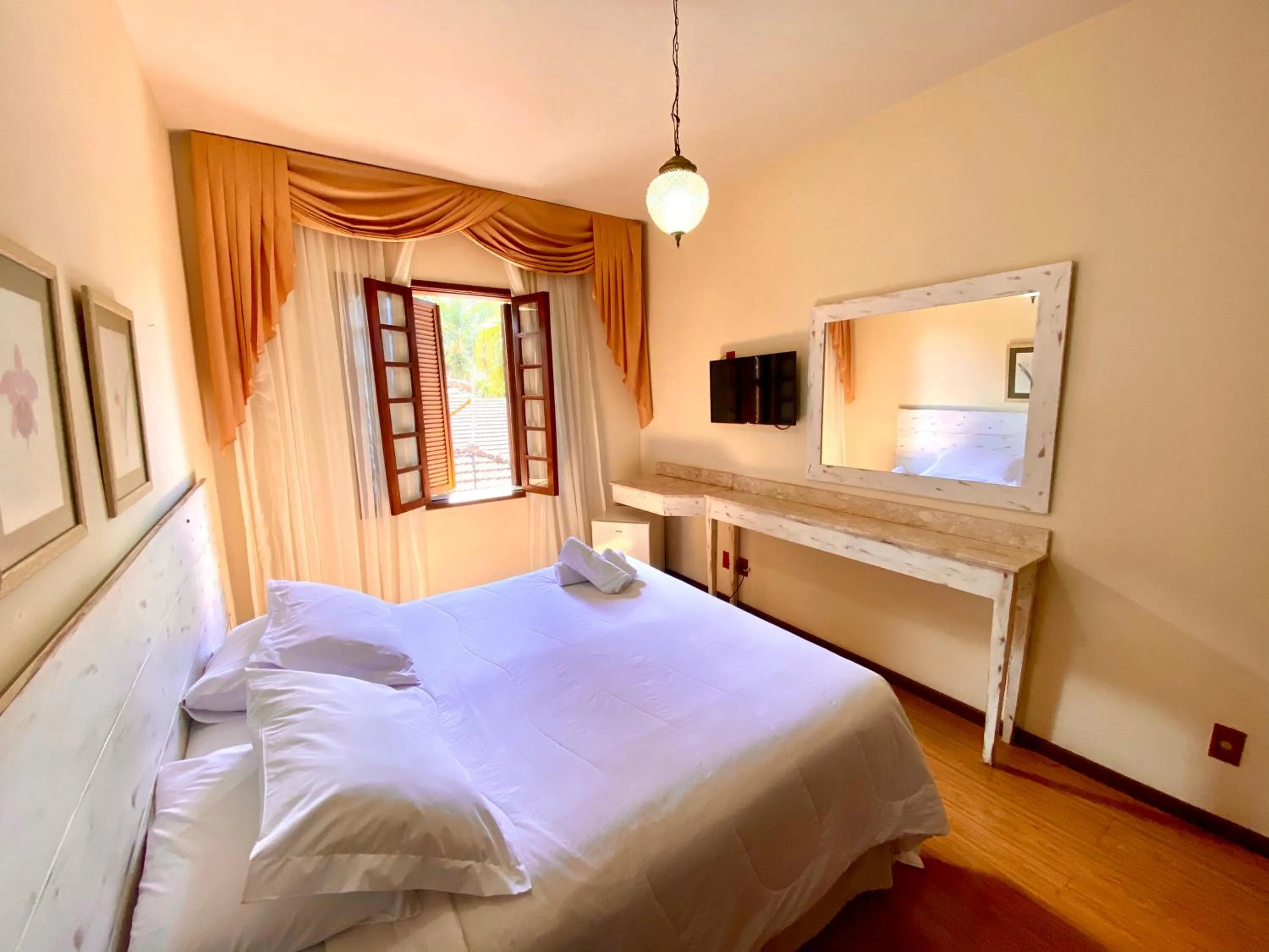 Bed in Hotel Vila Bavária Petrópolis