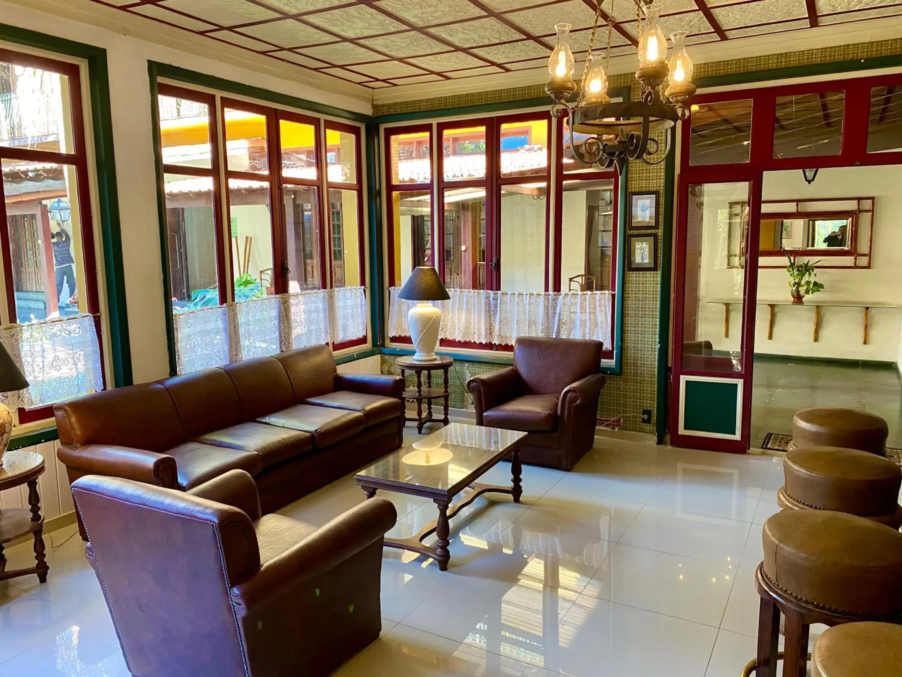 Living room in Hotel Vila Bavária Petrópolis Living room in Hotel Vila Bavária Petrópolis