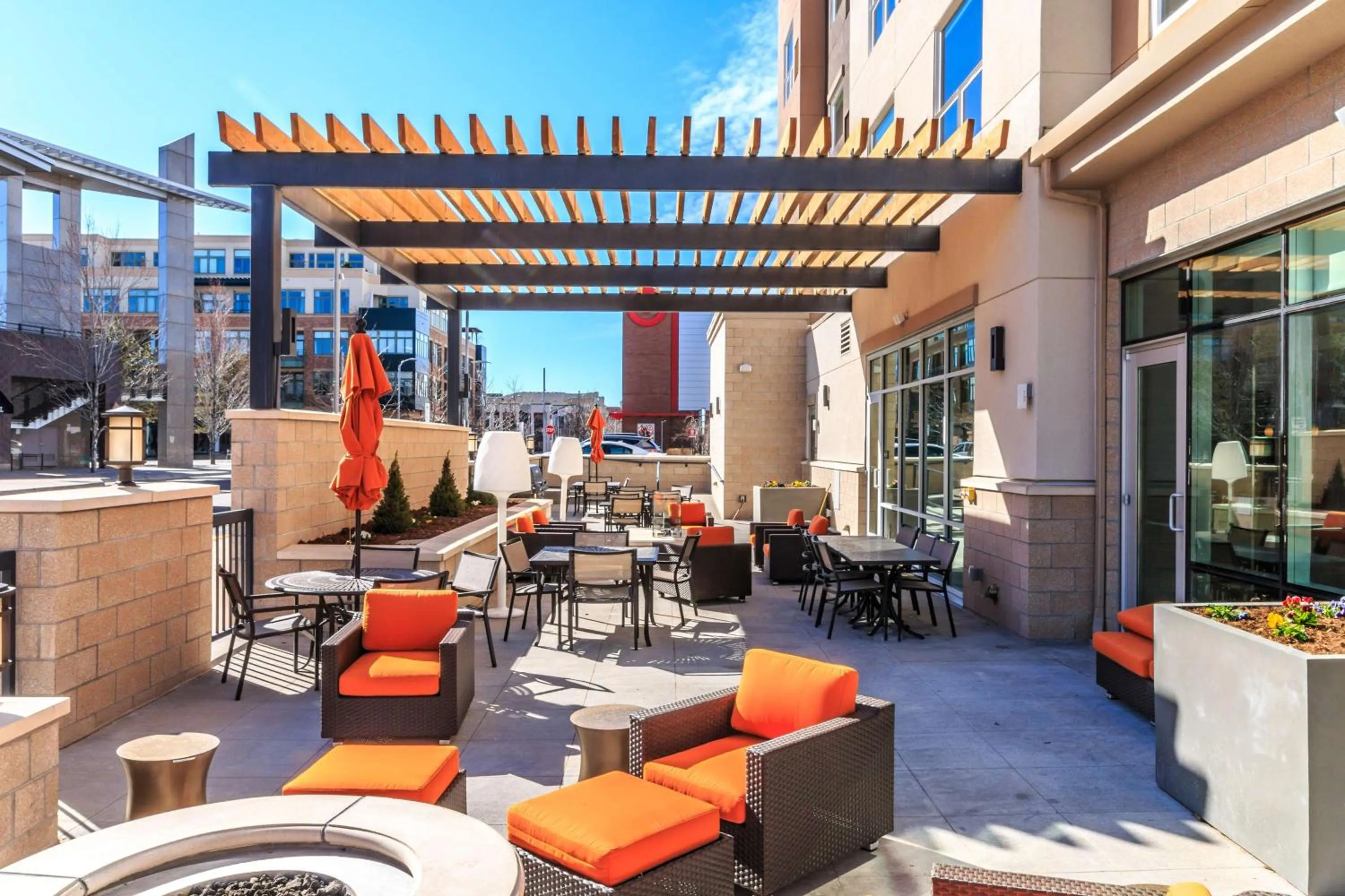 Patio in Hyatt House Denver Lakewood Belmar