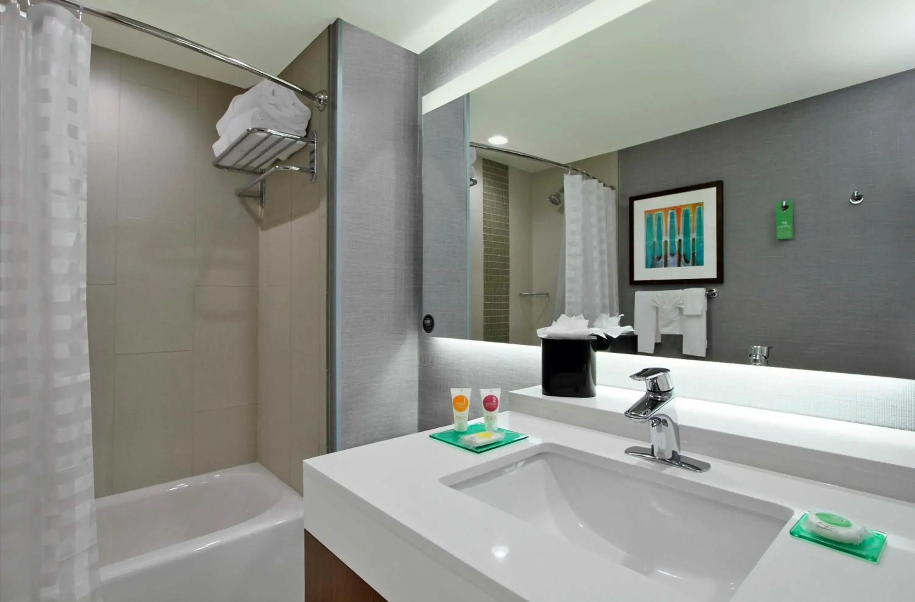 Bathroom in Hyatt Place Houston/Katy Bathroom in Hyatt Place Houston/Katy
