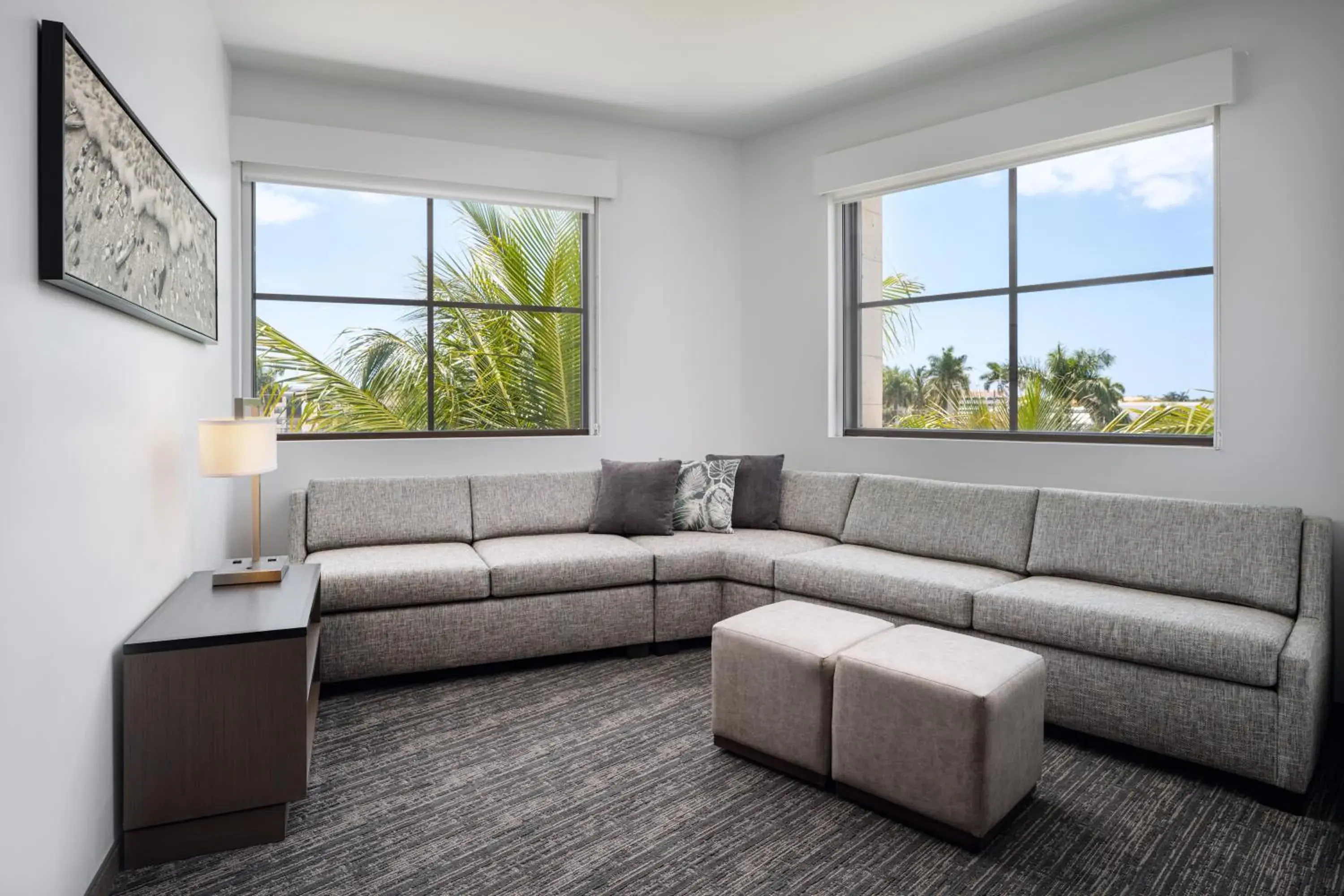 Living room in Hyatt House Naples 5th Avenue Living room in Hyatt House Naples 5th Avenue