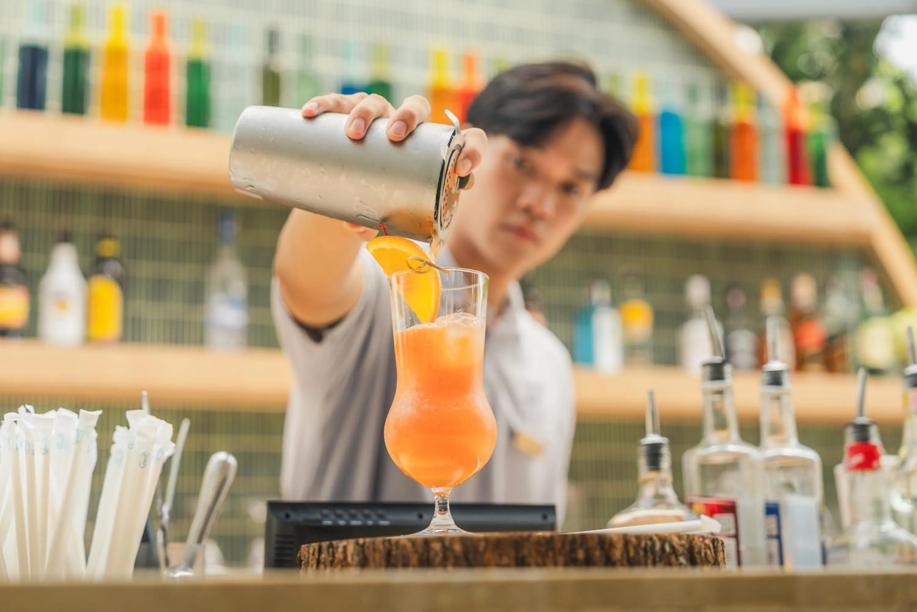 Lounge or bar in Andaman Beach Hotel Phuket - Handwritten Collection