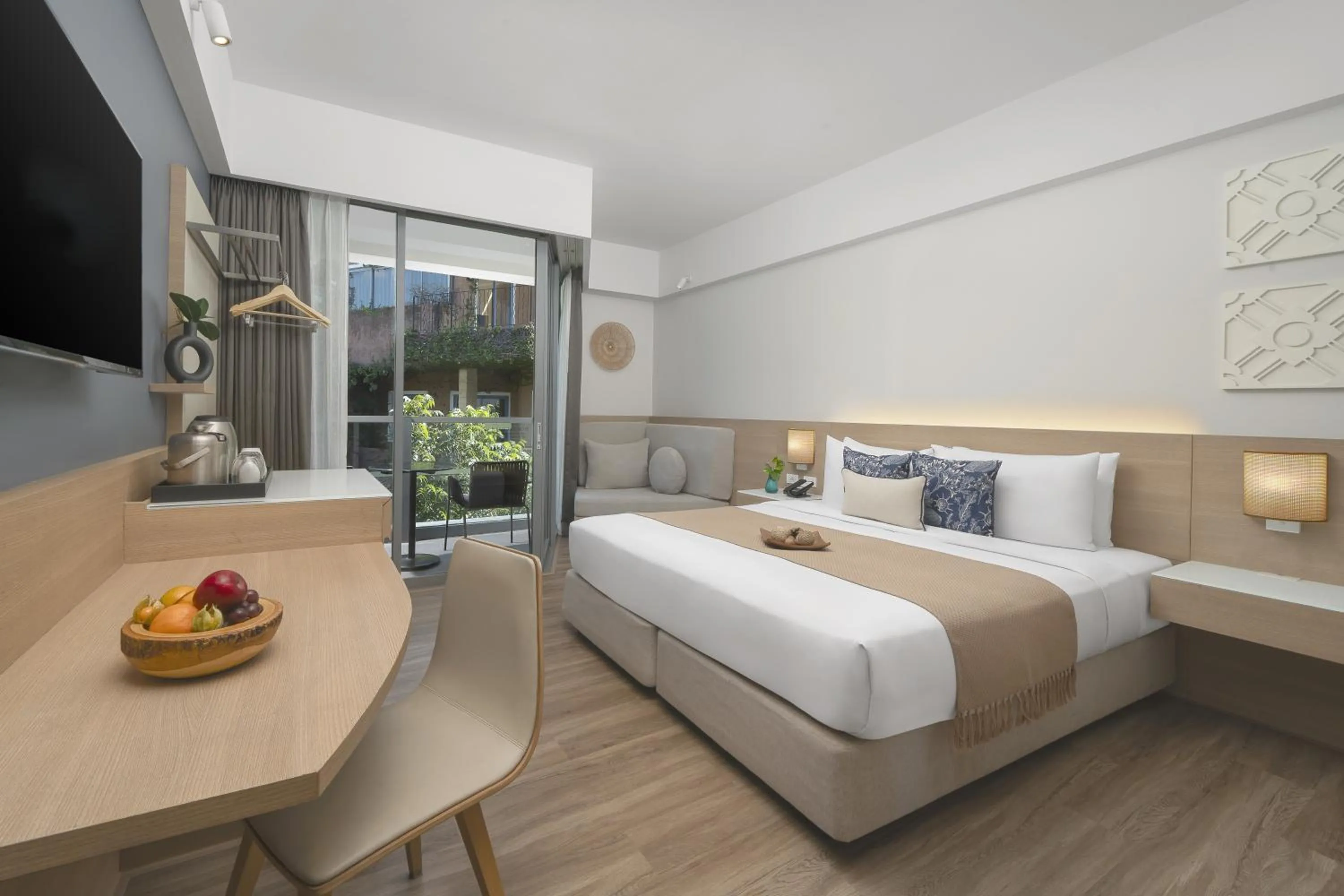 Bedroom, Bed in Andaman Beach Hotel Phuket - Handwritten Collection