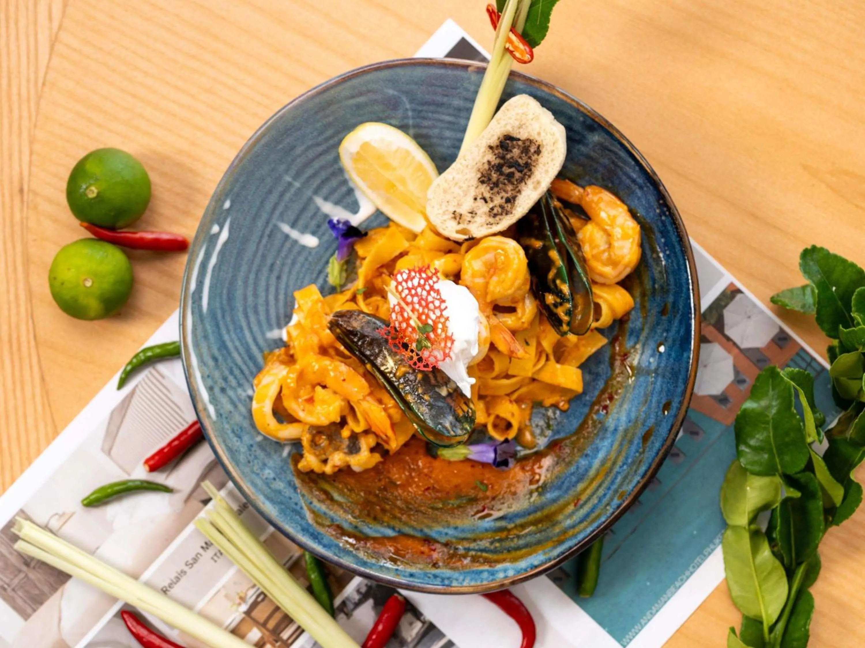 Restaurant/places to eat in Andaman Beach Hotel Phuket - Handwritten Collection