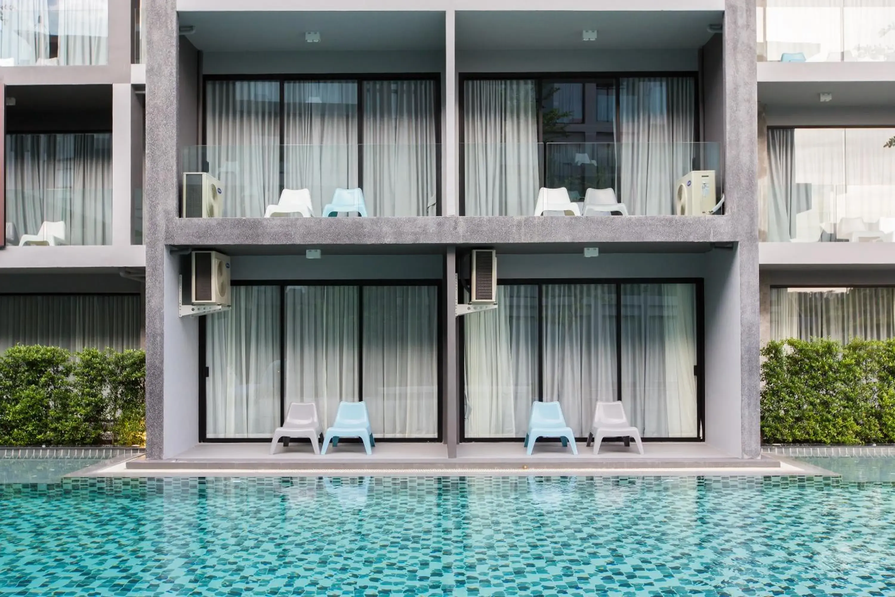 Pool view in Maya Phuket Airport Hotel-Naiyang Beach Pool view in Maya Phuket Airport Hotel-Naiyang Beach