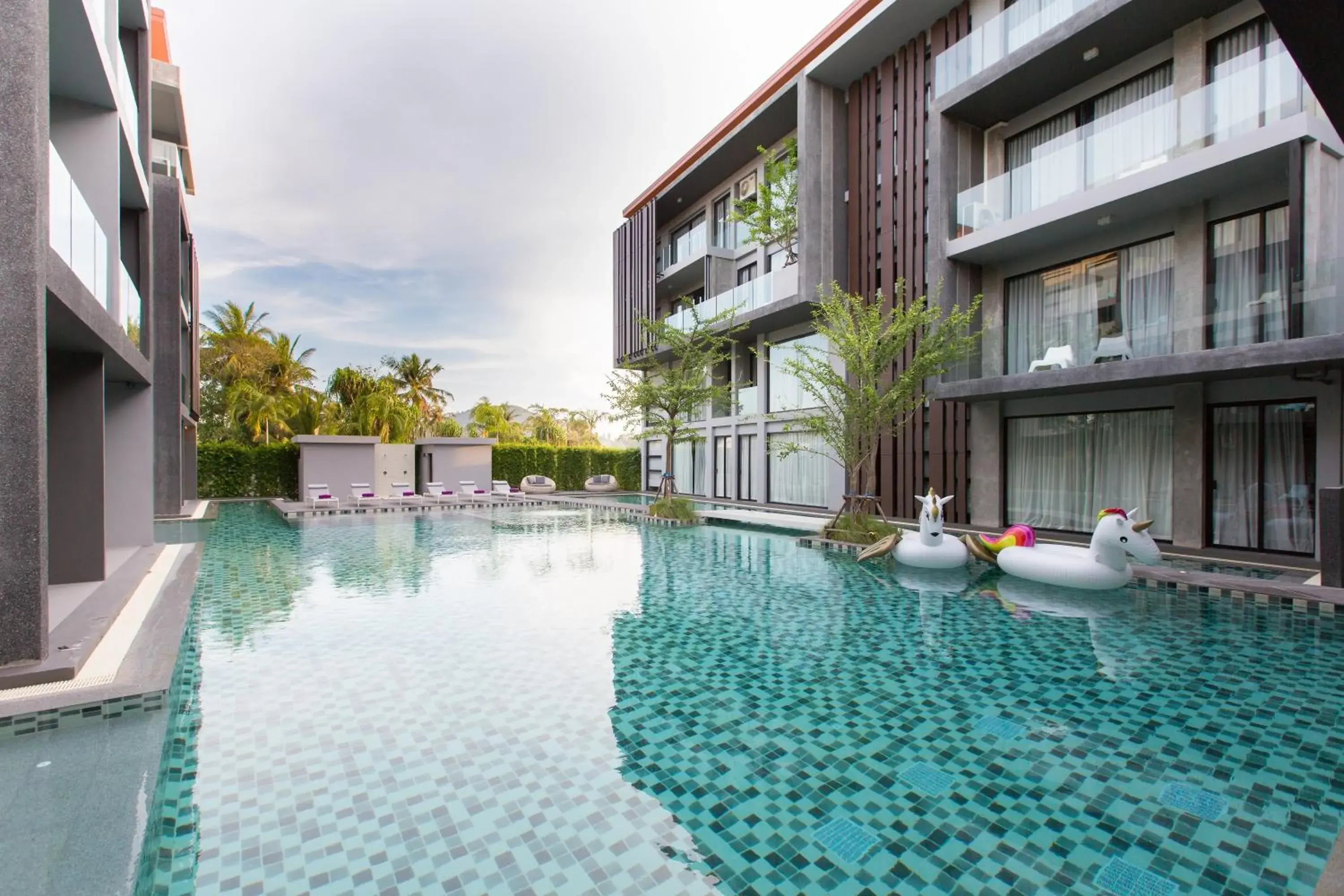 Pool view in Maya Phuket Airport Hotel-Naiyang Beach Pool view in Maya Phuket Airport Hotel-Naiyang Beach