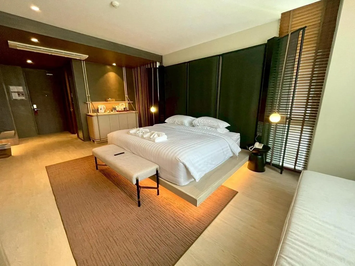 Photo of the whole room, Bed in Grand Vista Hotel Chiangrai