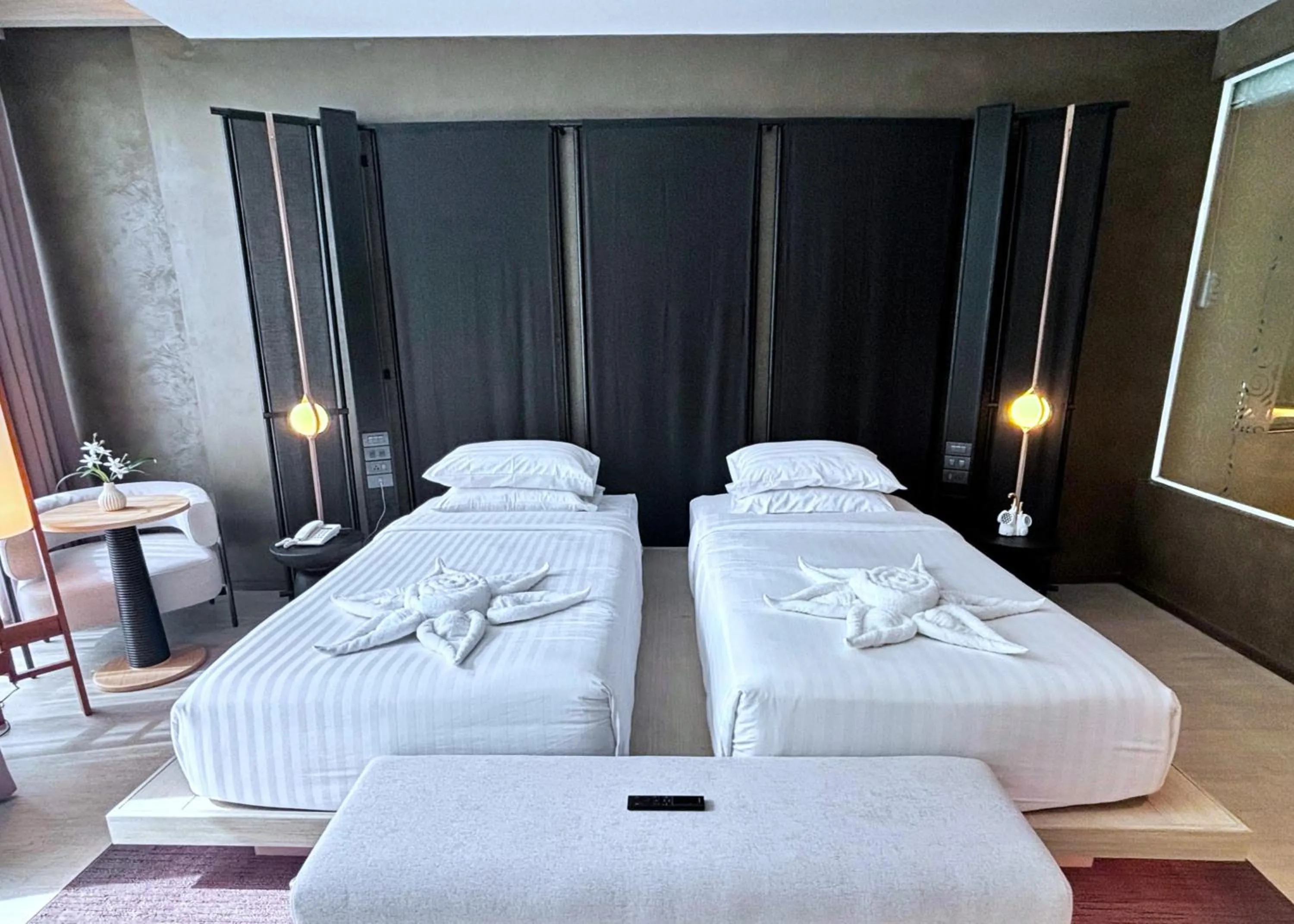 Bed in Grand Vista Hotel Chiangrai