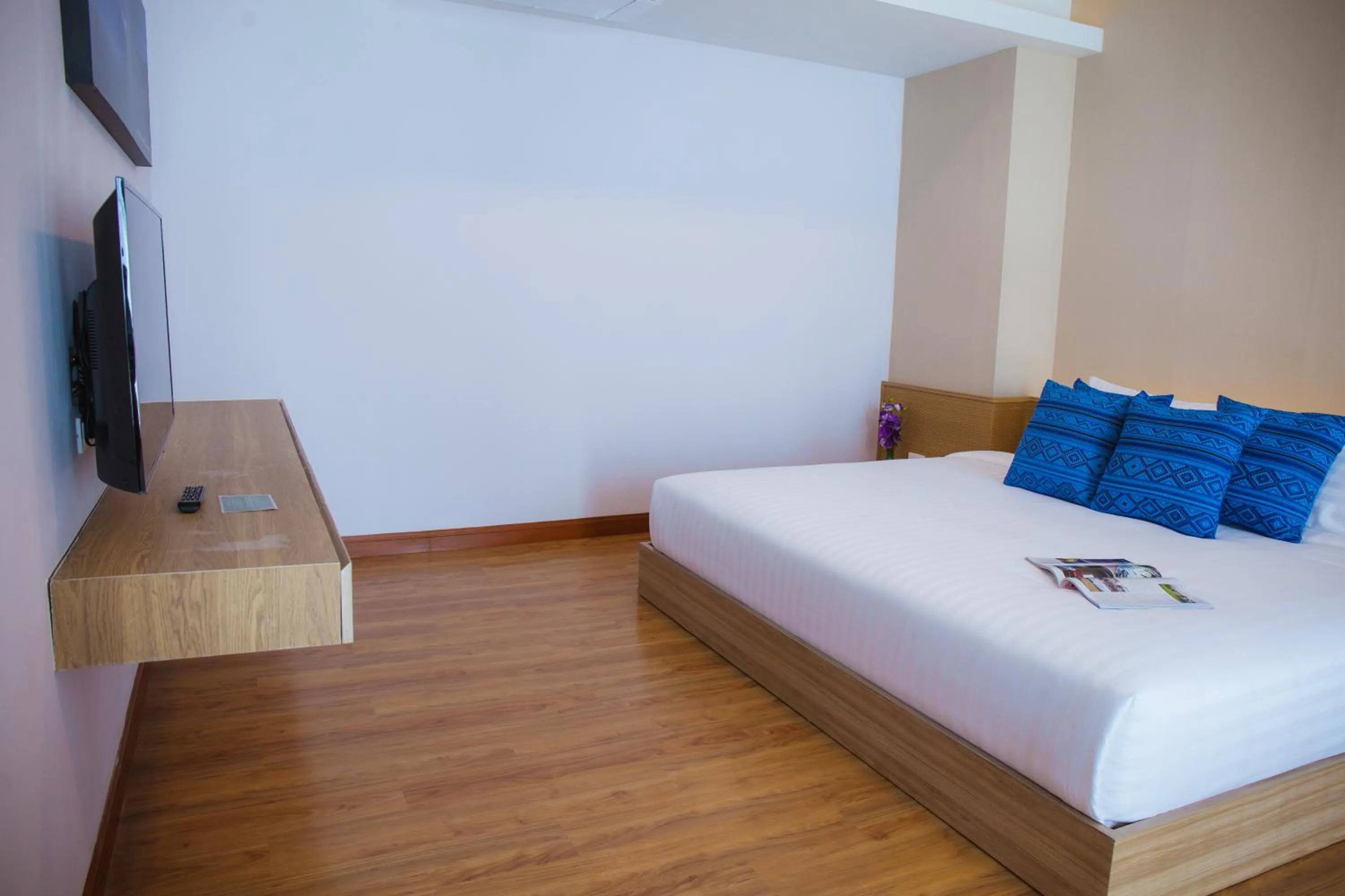 Bed in Grand Vista Hotel Chiangrai