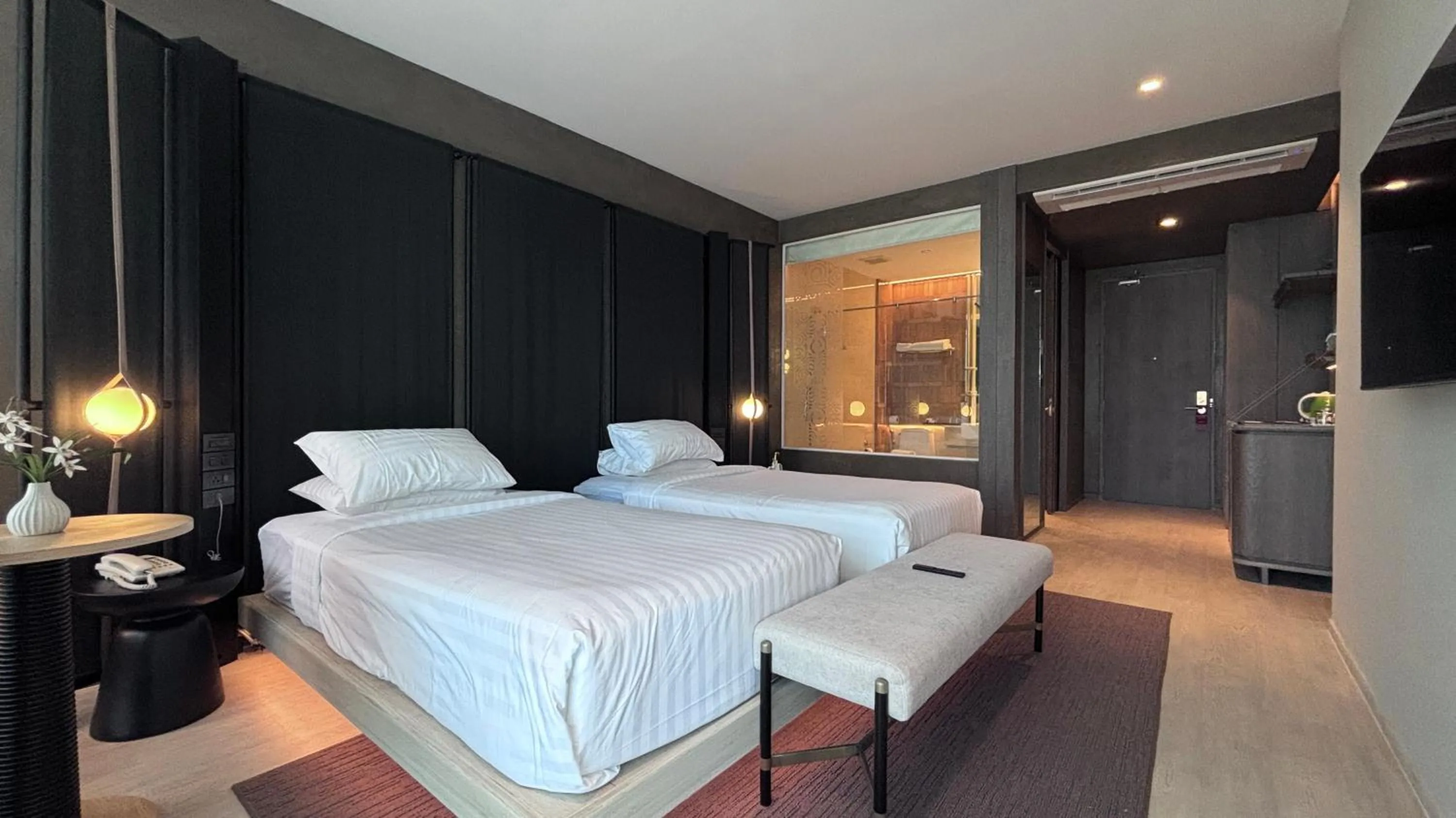 Bed in Grand Vista Hotel Chiangrai