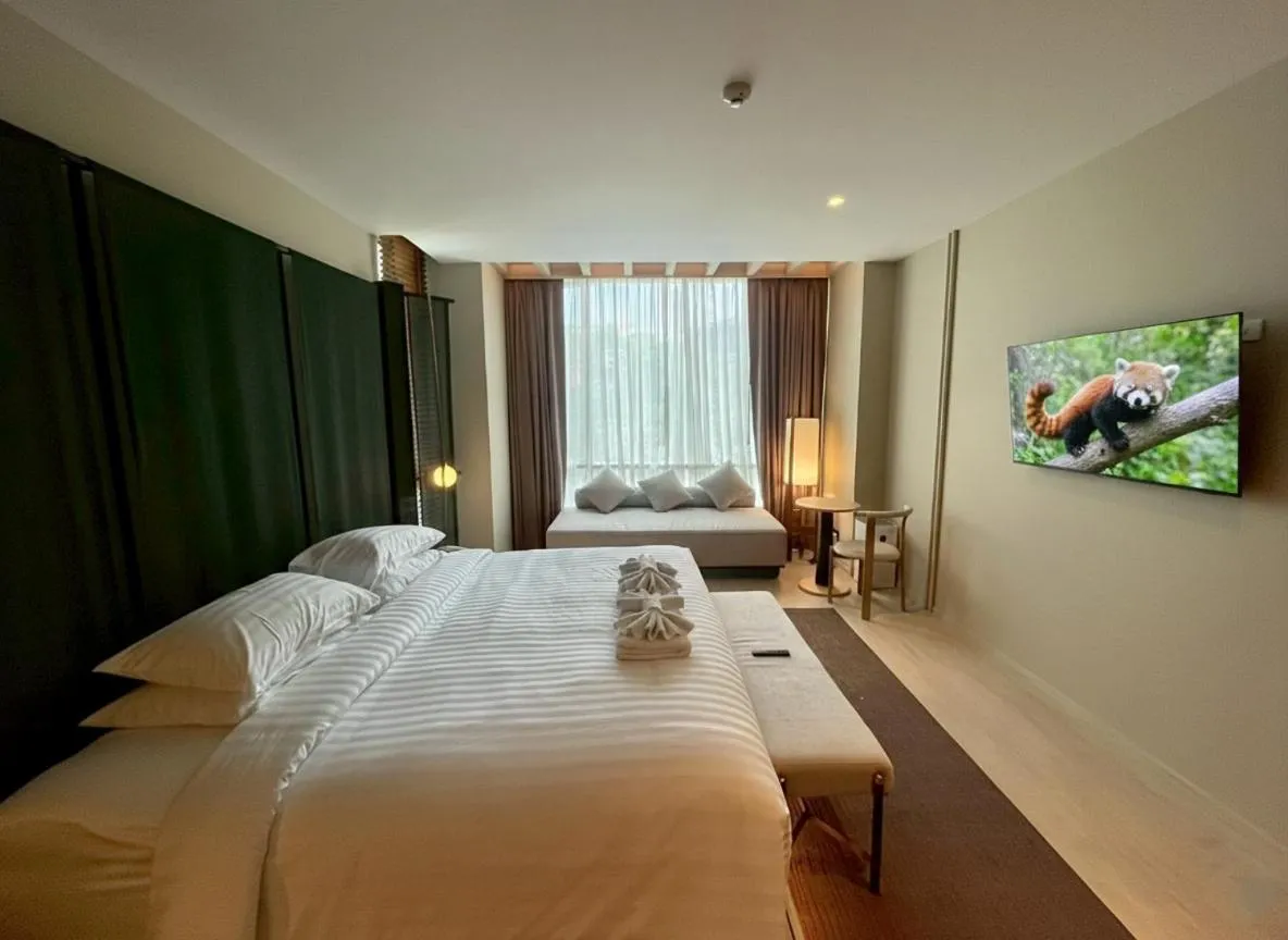 Bed in Grand Vista Hotel Chiangrai