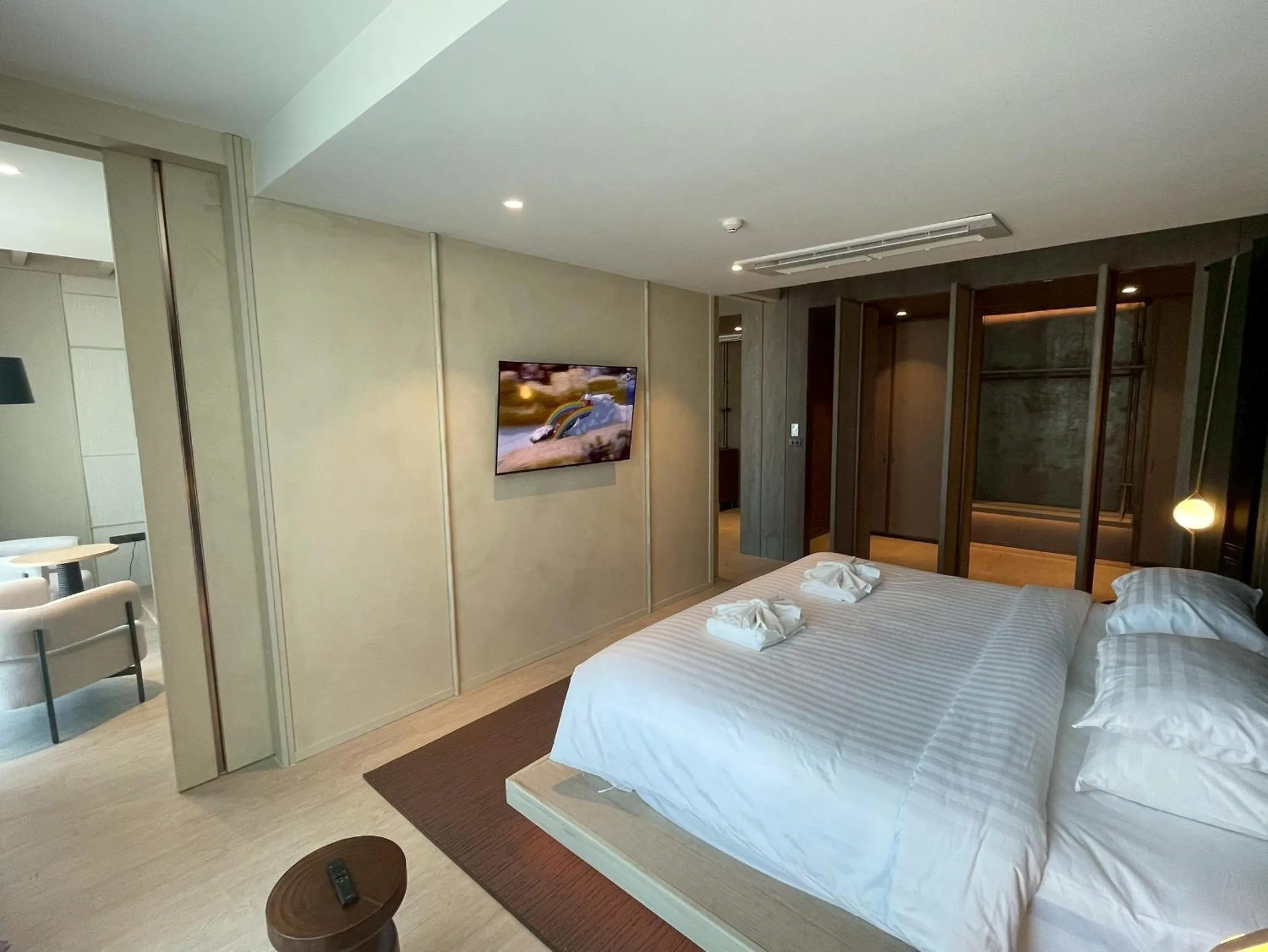 Bed in Grand Vista Hotel Chiangrai