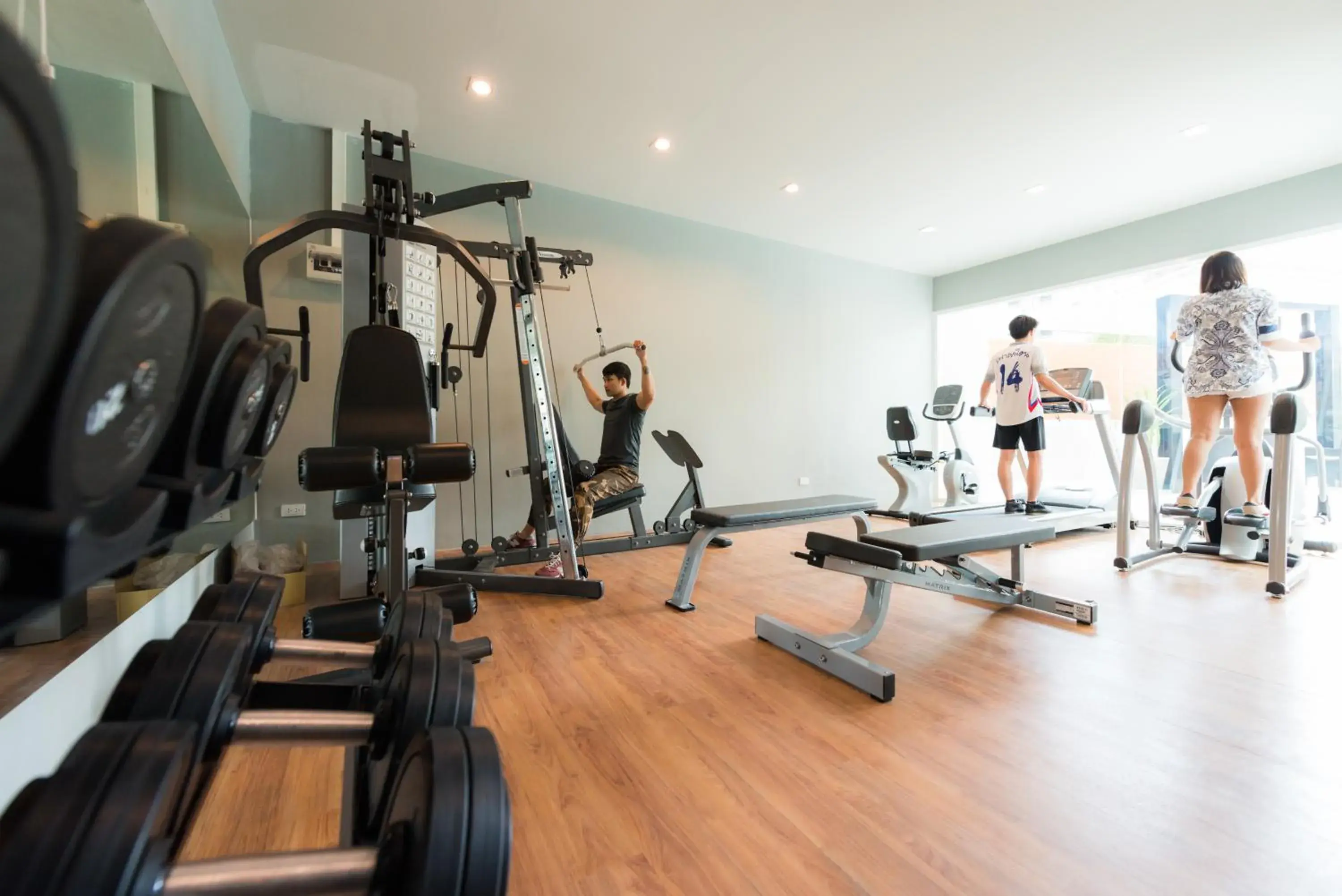 Fitness centre/facilities in Grand Vista Hotel Chiangrai Fitness centre/facilities in Grand Vista Hotel Chiangrai