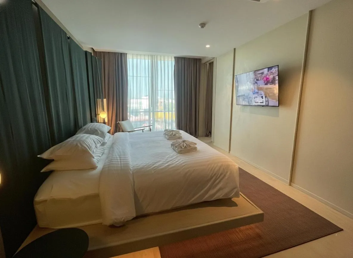 Bed in Grand Vista Hotel Chiangrai