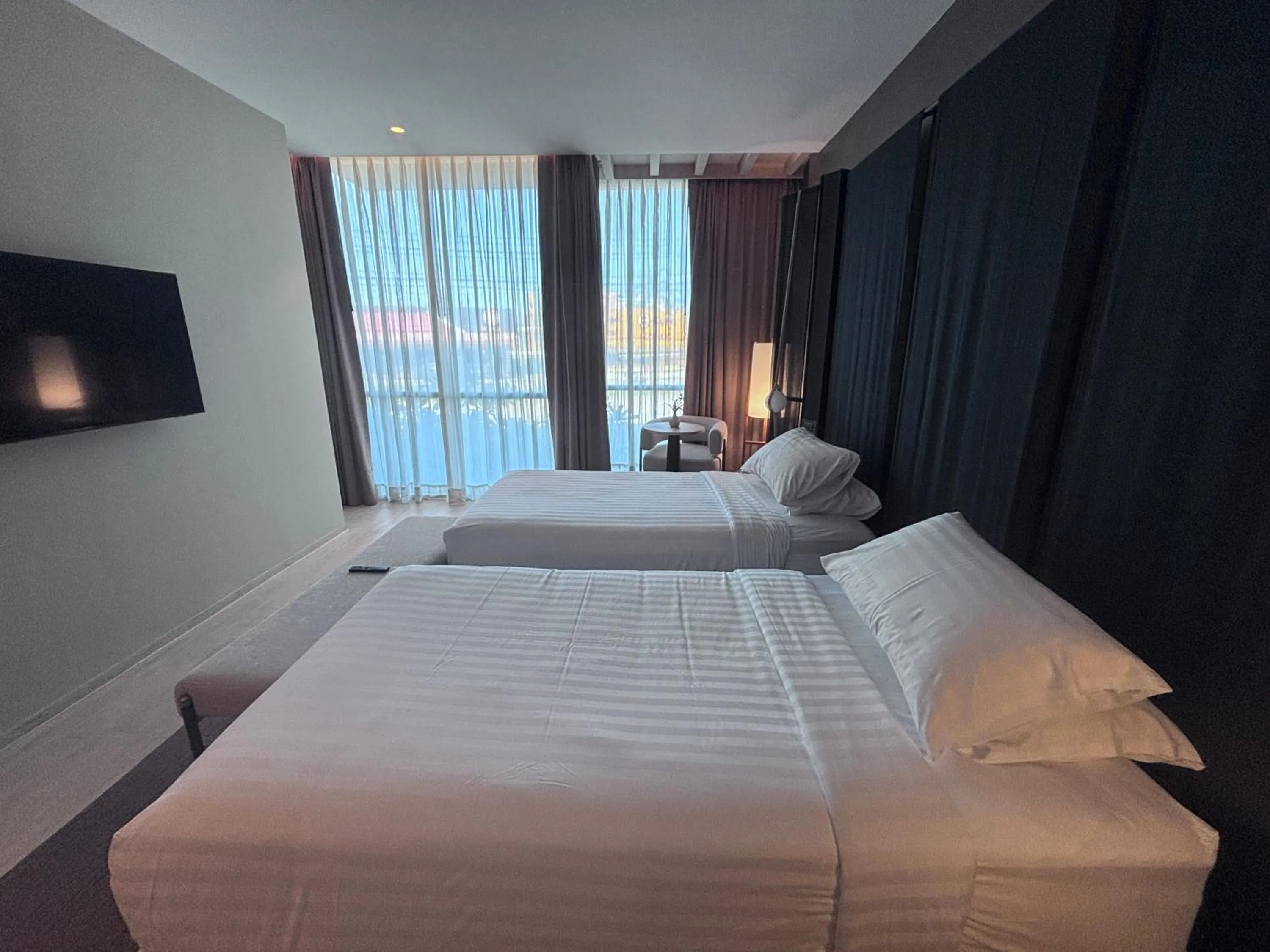 Bed in Grand Vista Hotel Chiangrai