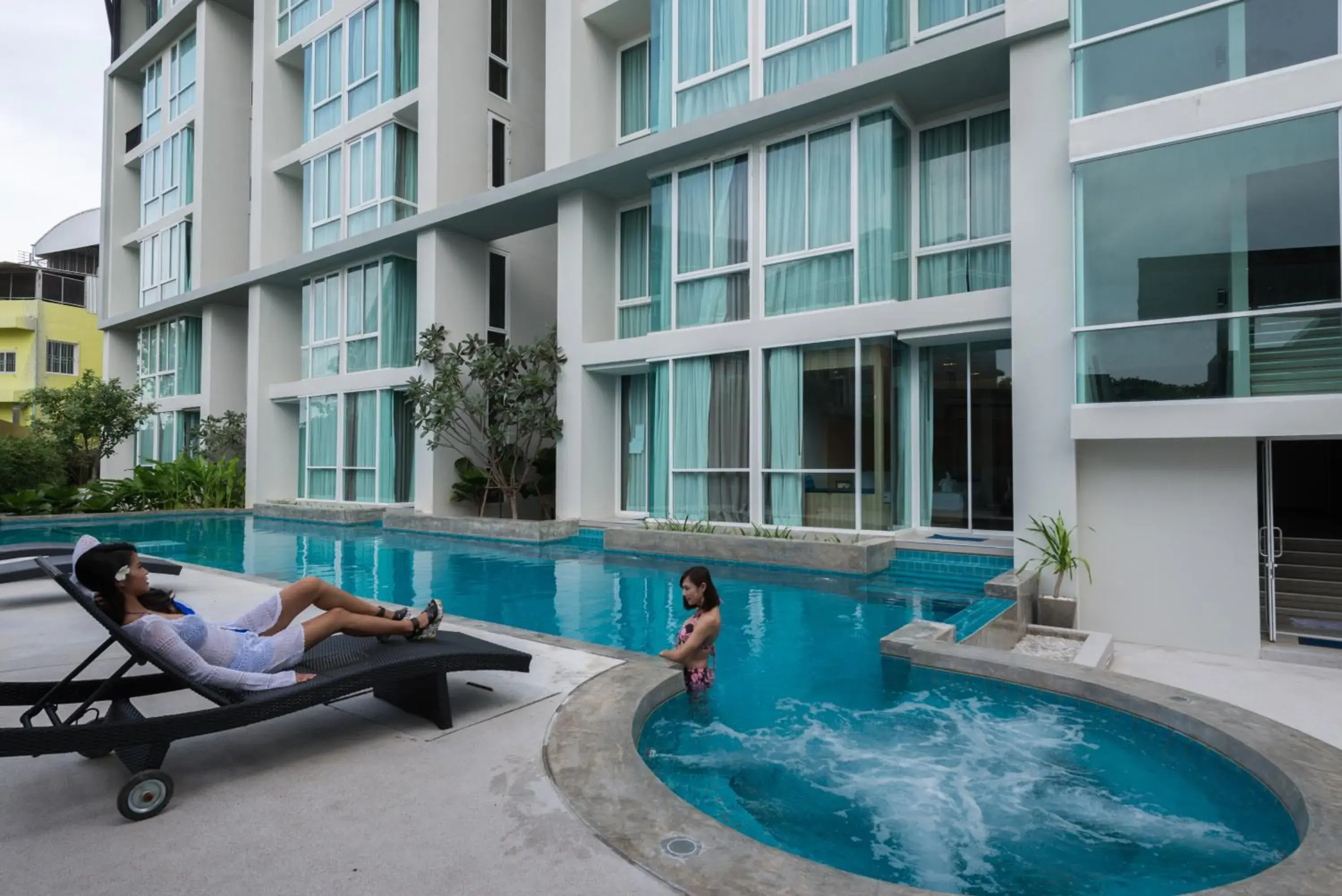 Swimming pool in Grand Vista Hotel Chiangrai Swimming pool in Grand Vista Hotel Chiangrai
