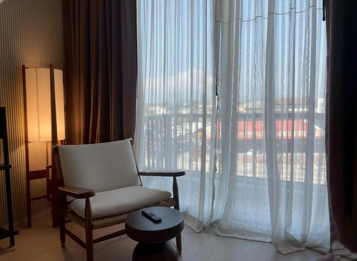 Seating area in Grand Vista Hotel Chiangrai